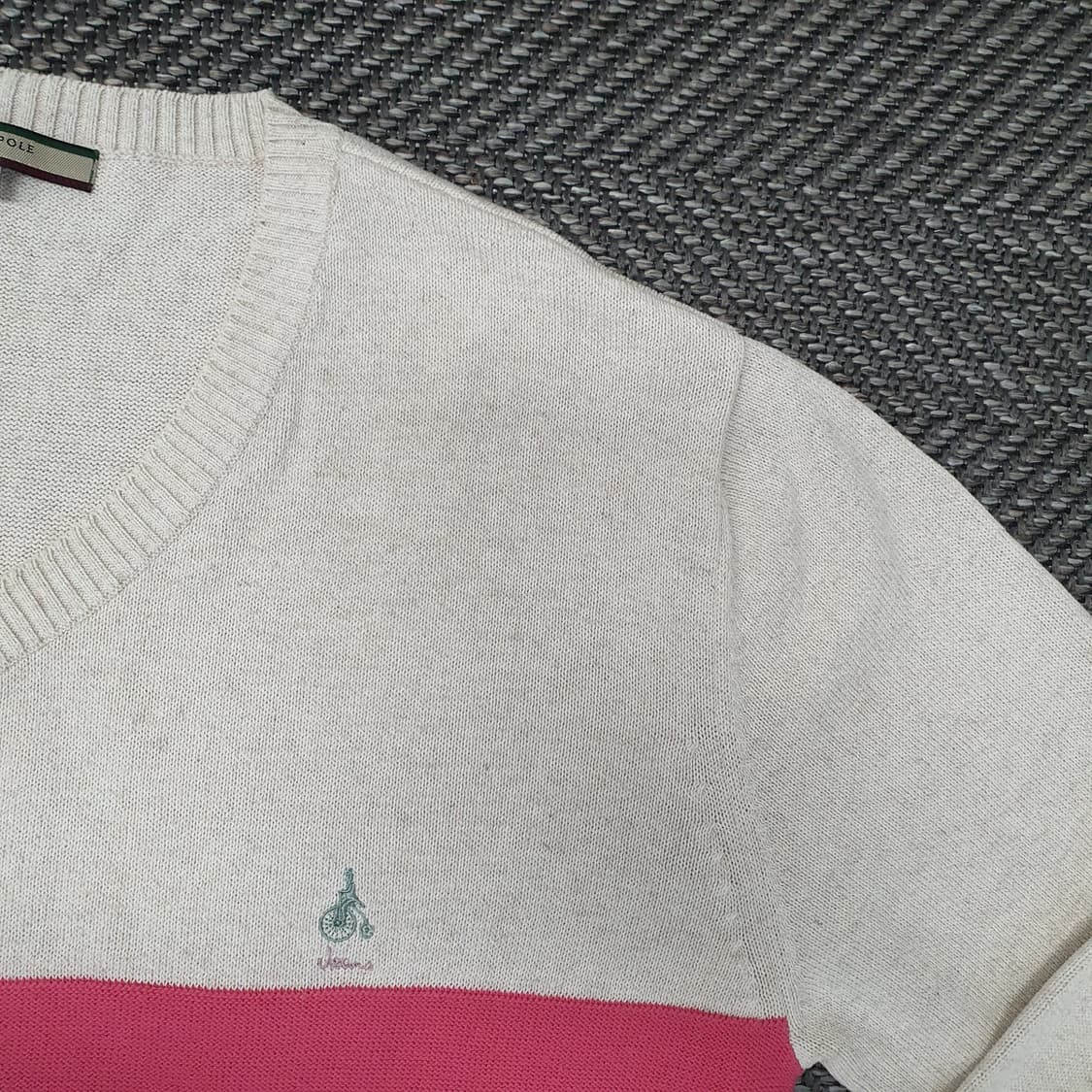 빈폴 브이넥 얇은 니트 남자105~110 상품이미지3