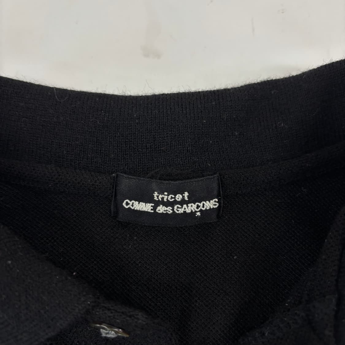 96s 꼼데가르송 트리콧 절개 니트 상품이미지5