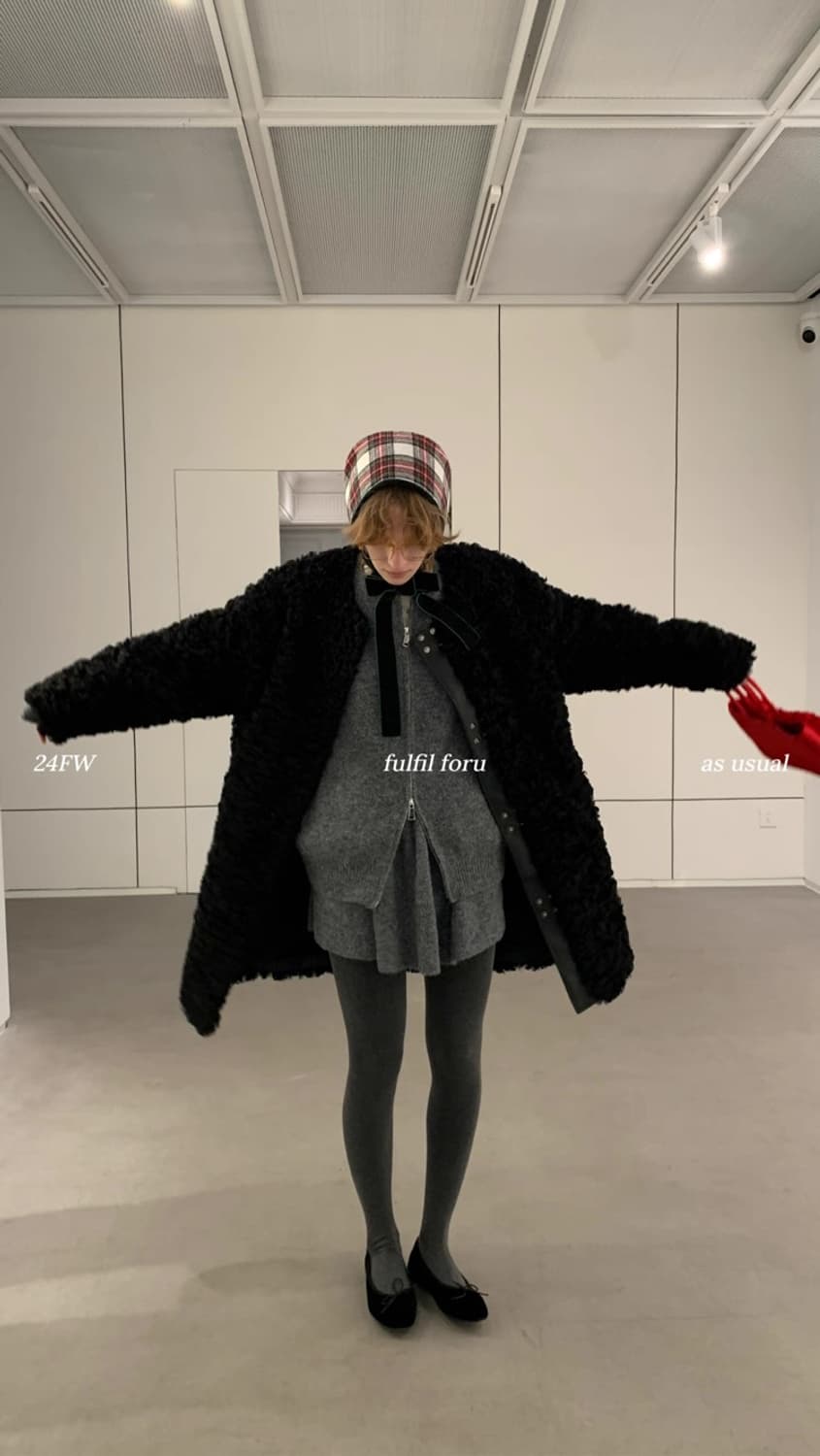 FFU 퍼 코트 무스탕 상품이미지3