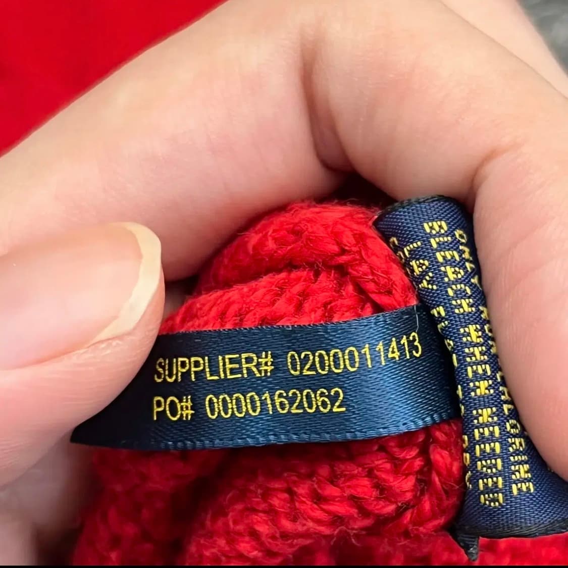 폴로랄프로렌 케이블 니트 (S) 상품이미지5