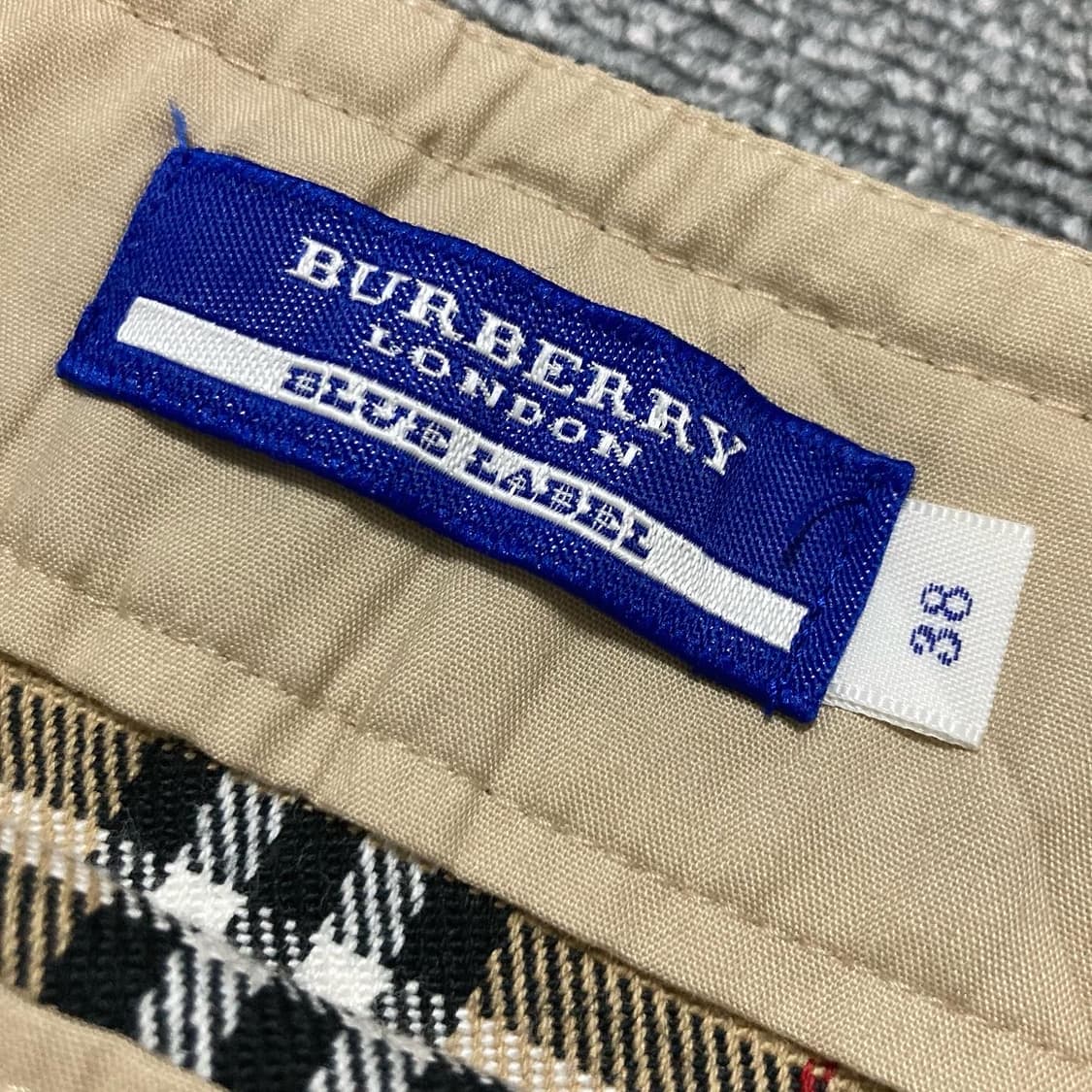 BURBERRY 버버리 블루라벨 노바체크 빈티지 스커트 상품이미지4