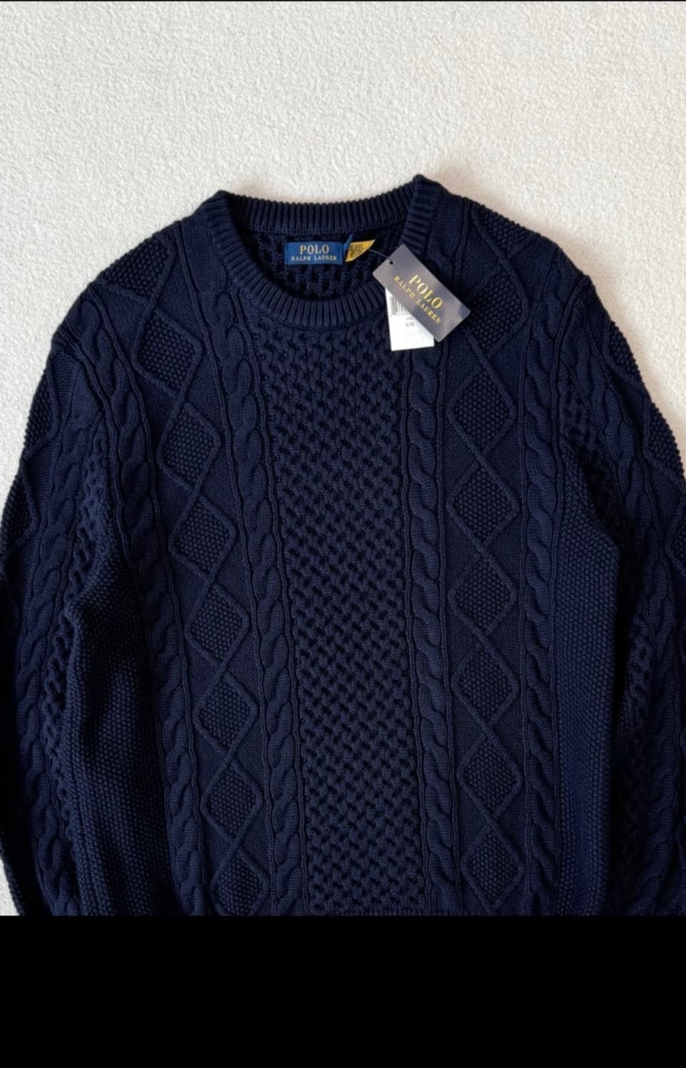 폴로랄프로렌 피셔맨 니트L 상품이미지2