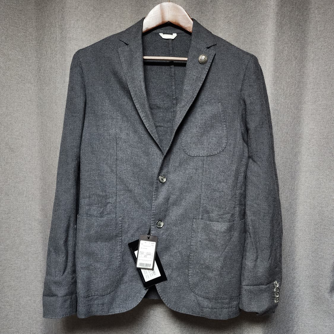 하이드로겐 스컬 아티잔 노치트 라펠 싱글 블레이져 상품이미지2