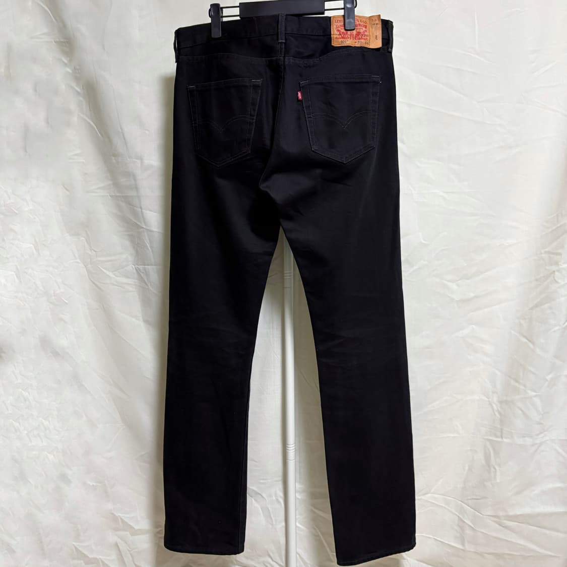리바이스 501 스트레이트 블랙 팬츠 / W33, L34 상품이미지6