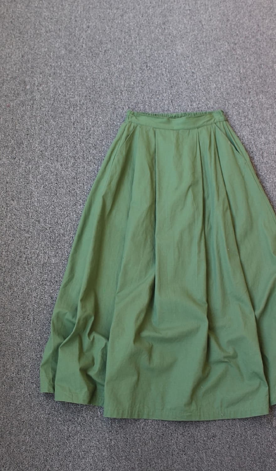 Samansa Mos2 BLUE Pleated Skirt 상품이미지3
