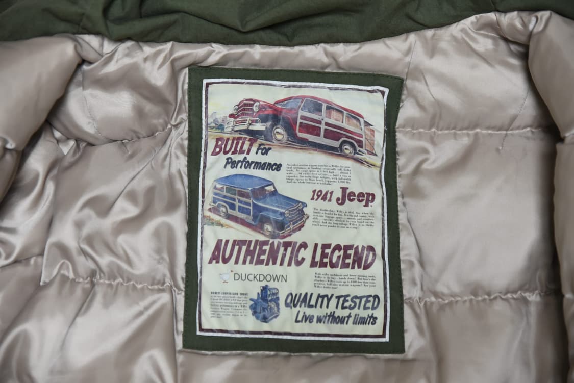 Jeep 카키 야상 점퍼 M 상품이미지8