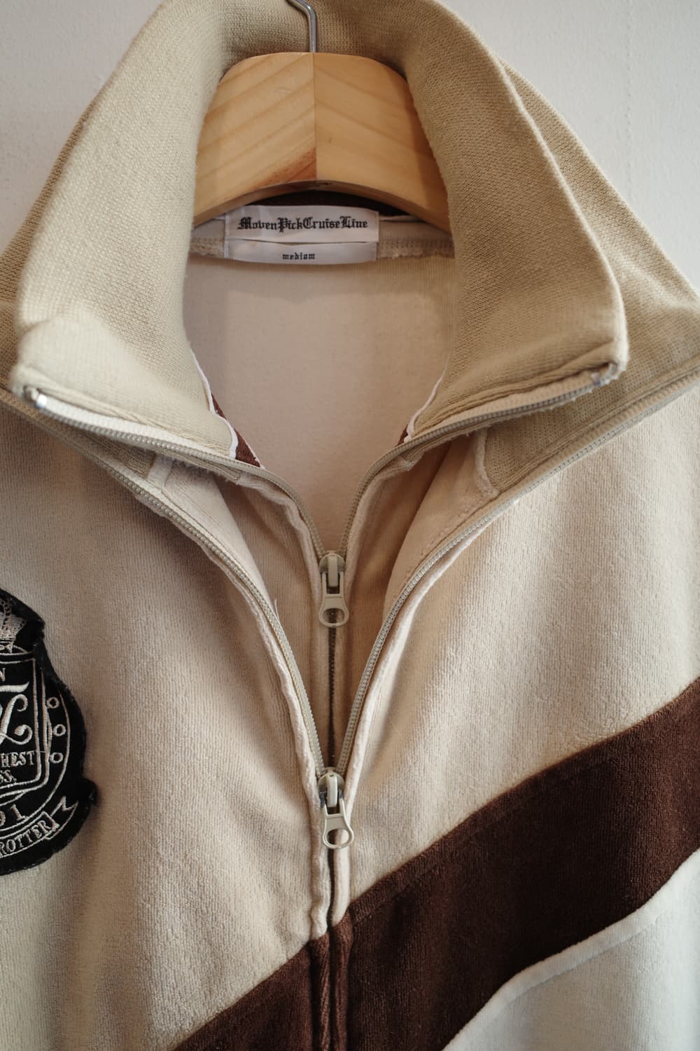 Japan brand 테리코튼 투웨이 집업 상품이미지4