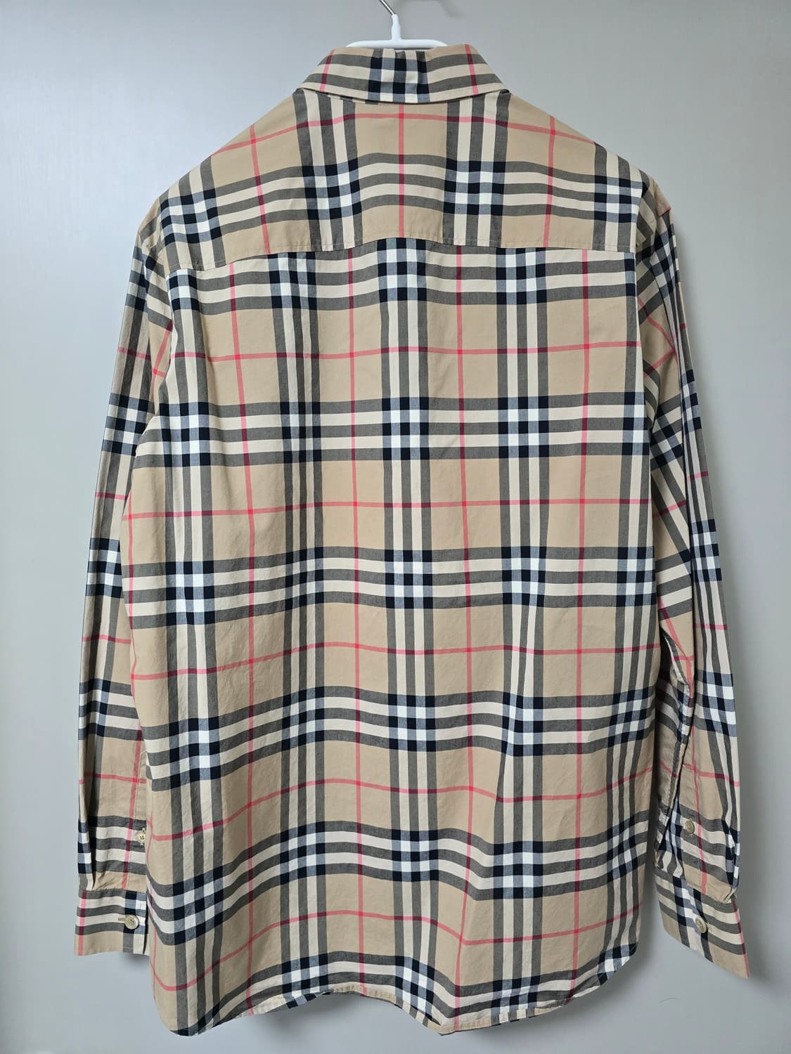 체크 코튼 셔츠 상품이미지2