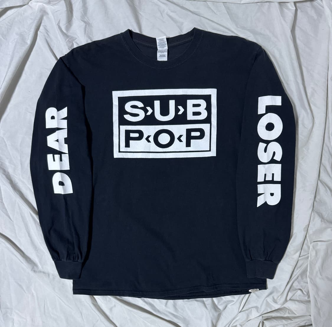 SUB POP DEAR LOSER 롱슬리브 그런지 록 너바나 펄 잼 상품이미지1