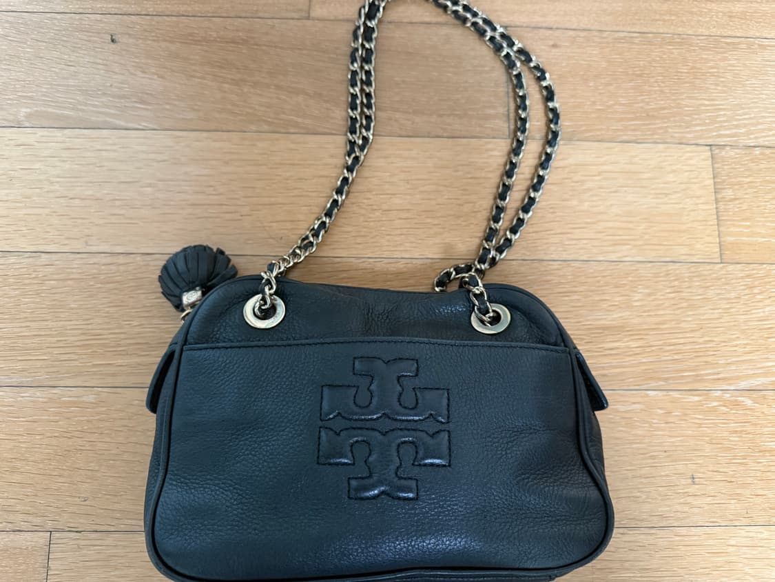 토리버치 블랙 체인 크로스백 상품이미지4