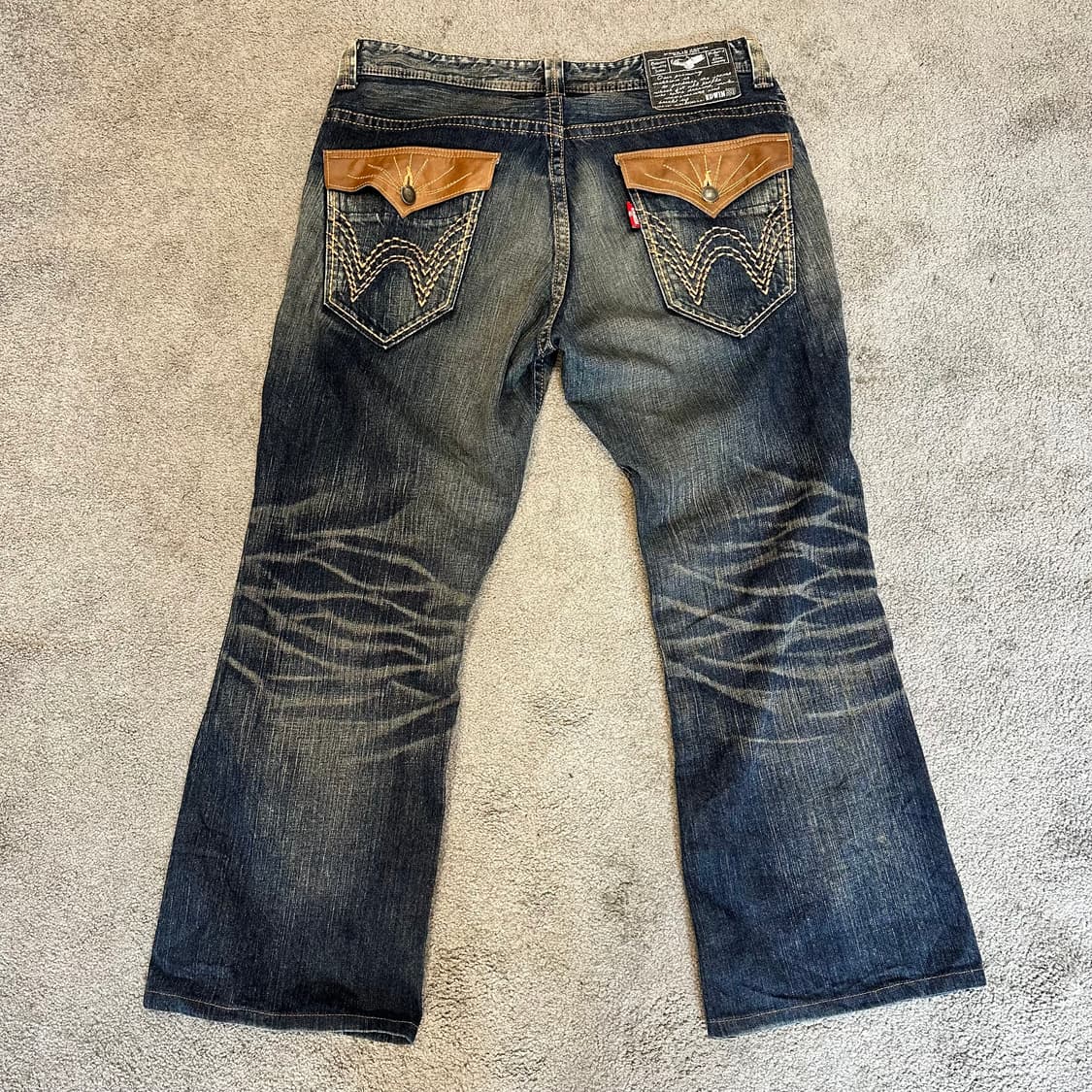 에드윈 XV 웨스턴 플레어 부츠컷 데님(36) 상품이미지4