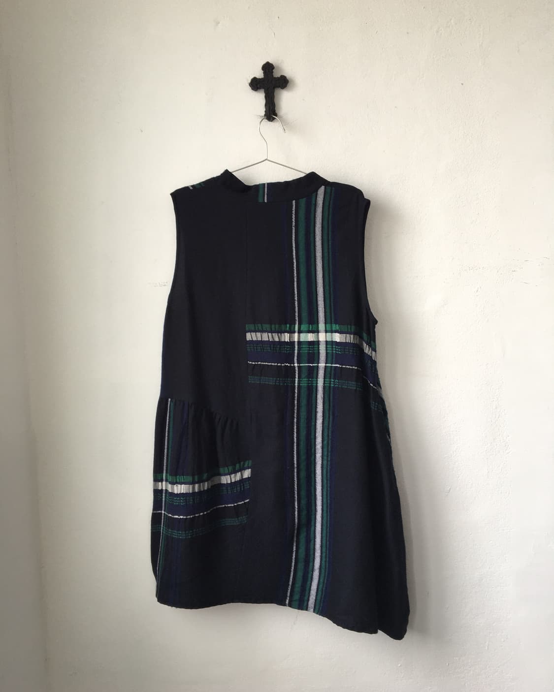 Pattern point unbalanced onepiece 상품이미지3