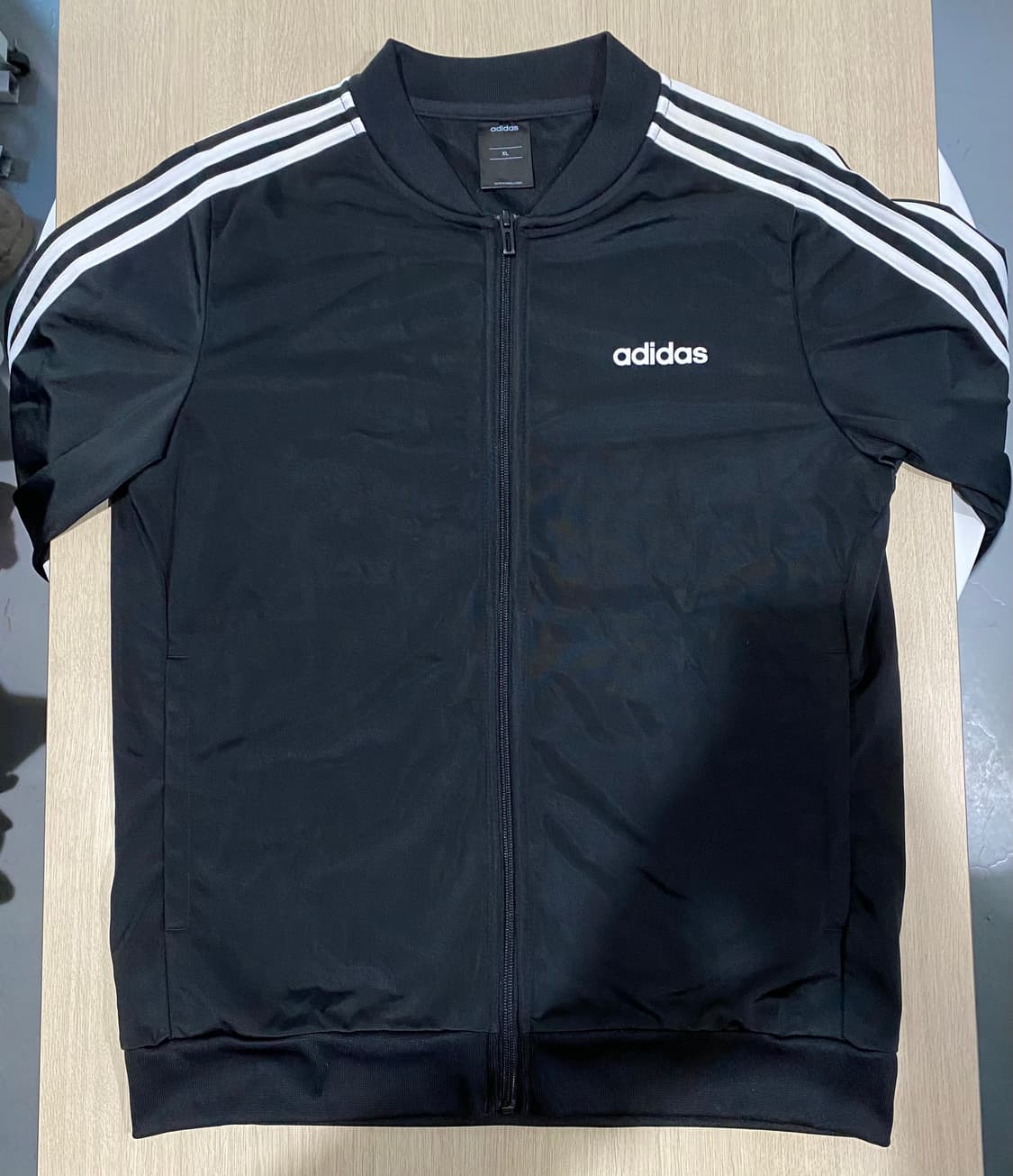 아디다스 삼선 트레이닝 져지 블랙 XL 상품이미지3