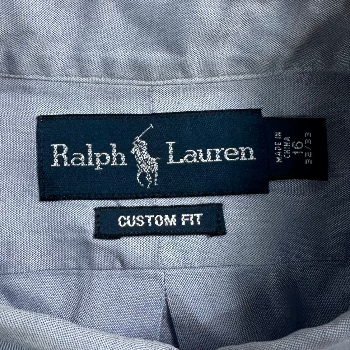  폴로 랄프로렌 소라색 포플린 셔츠 상품이미지6