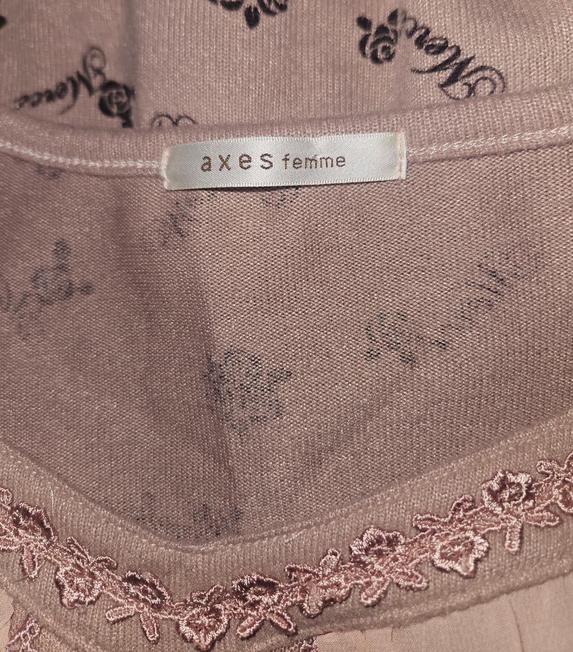 axes femme 엑시즈팜 로즈밀크티🌹 블라우스 상품이미지4