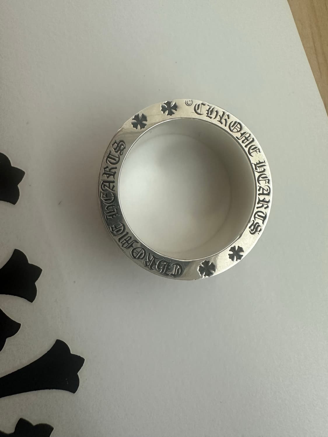 크롬하츠 미니플러스링 kr16 판매합니다. 상품이미지2