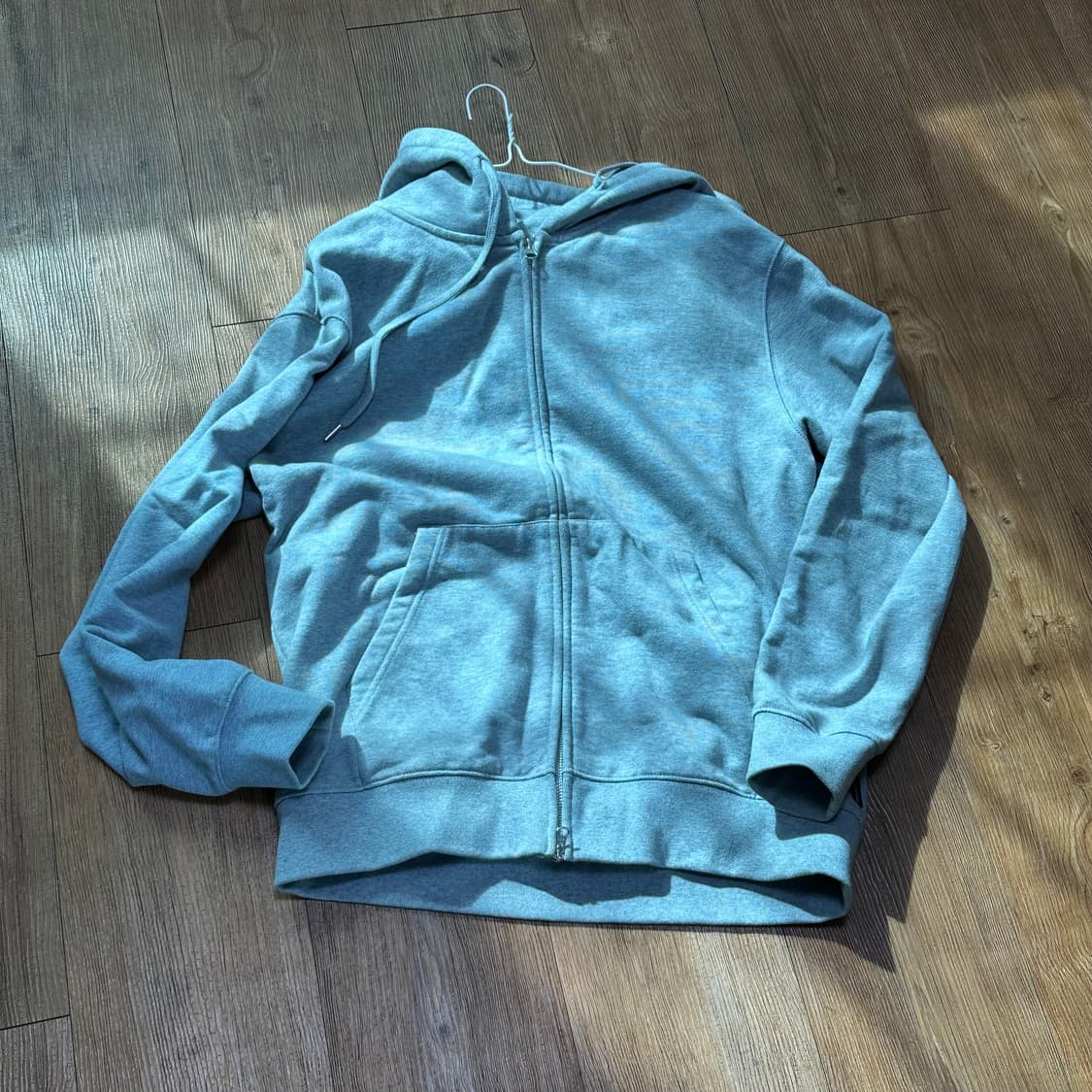 멜란지 마스터 그레이 후드집업 xl사이즈 상품이미지1