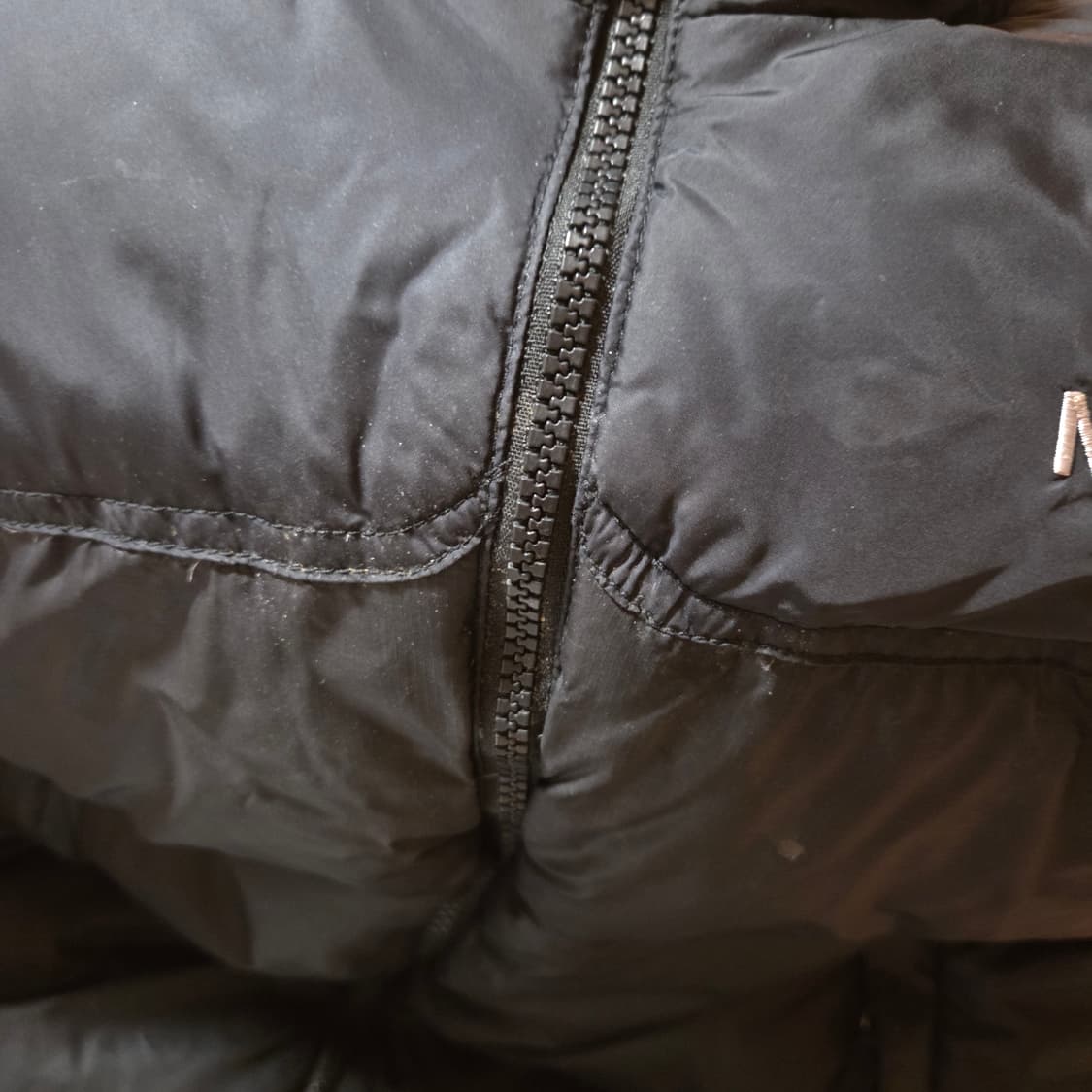 노스페이스 눕시 700 패딩 조끼 베스트 M 95 블랙 상품이미지5