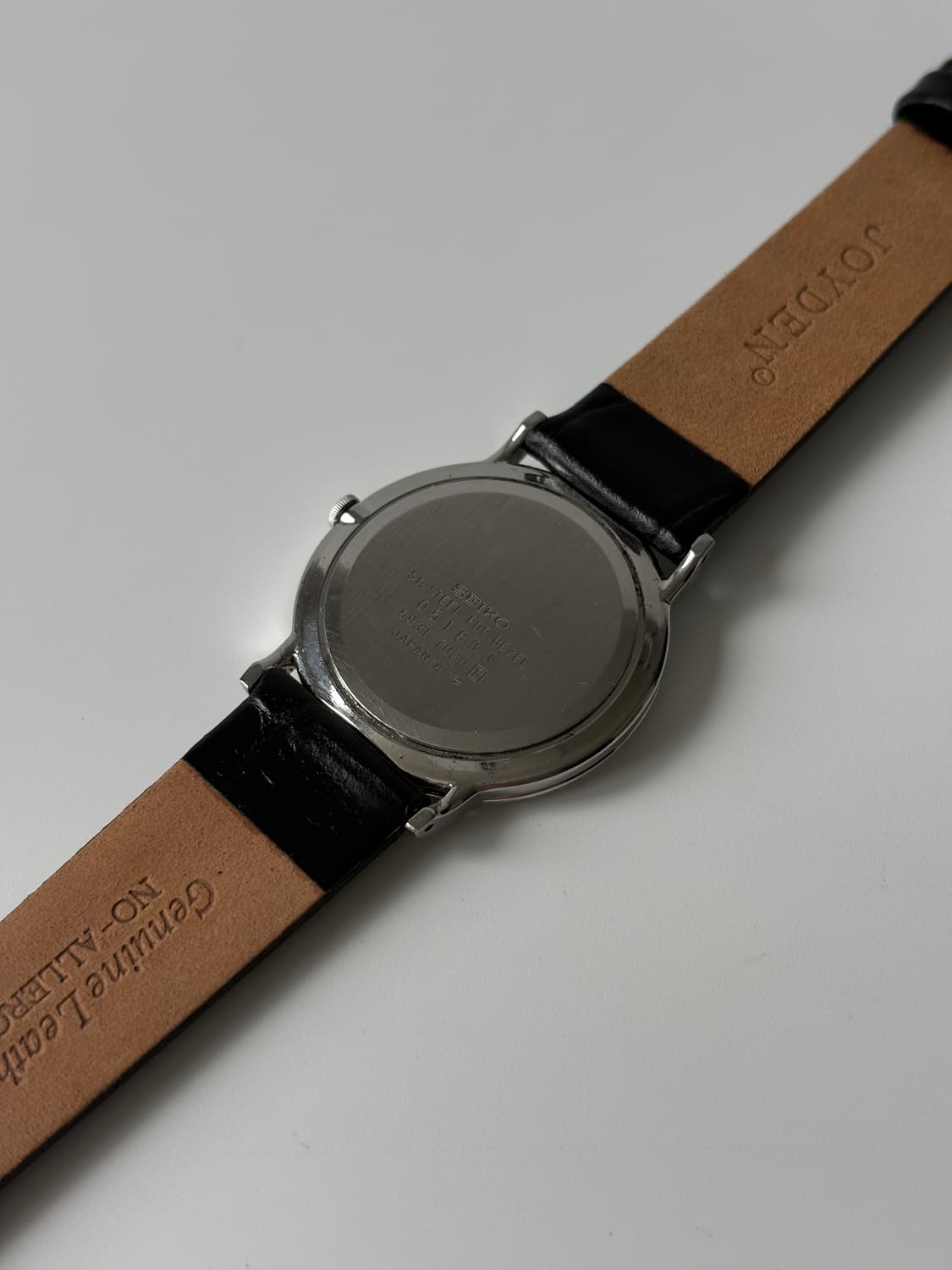 1980년대 코인 베젤 실버 쿼츠 남성 상품이미지7