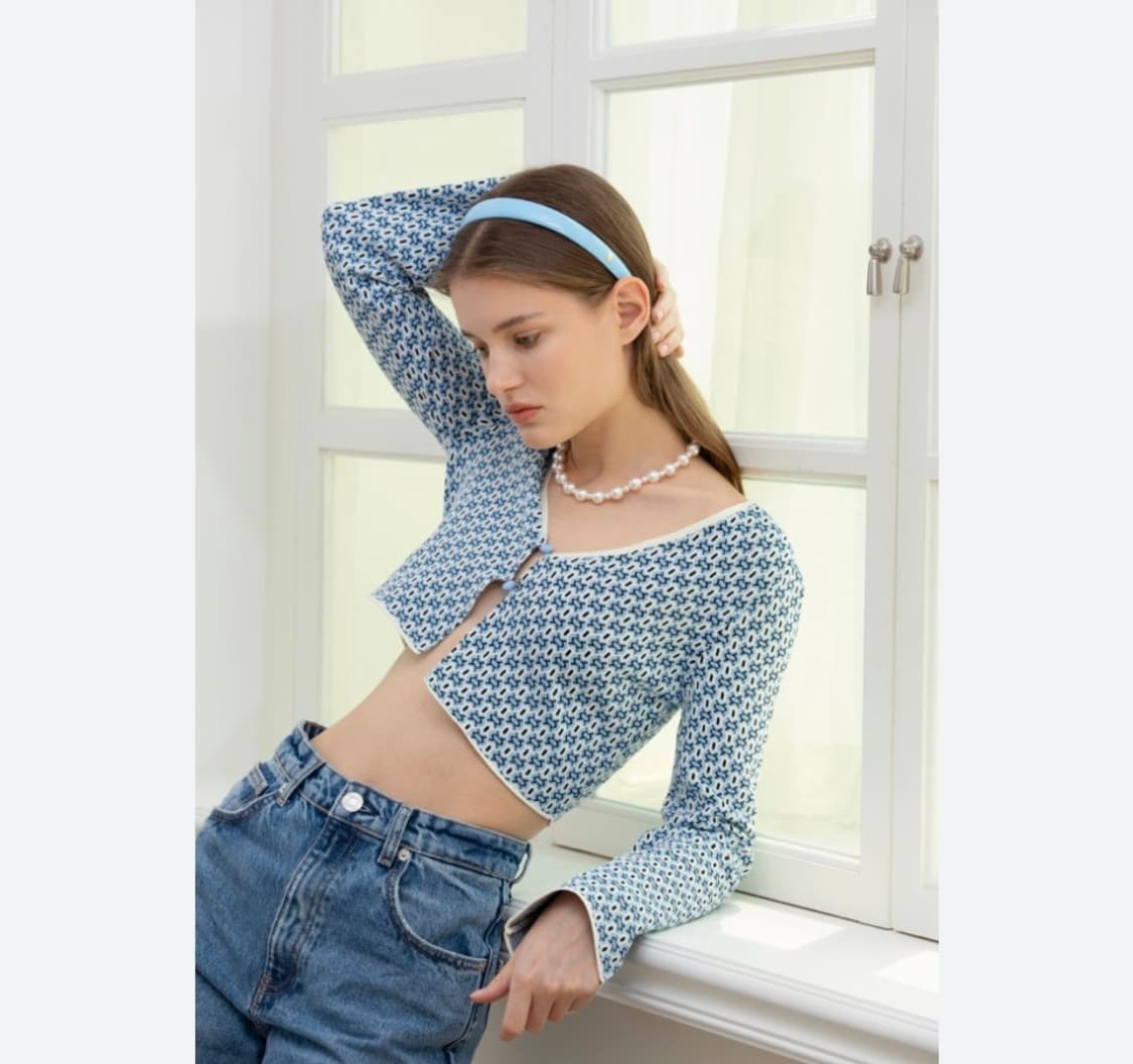 자라 크롭 가디건 55~66 상품이미지4