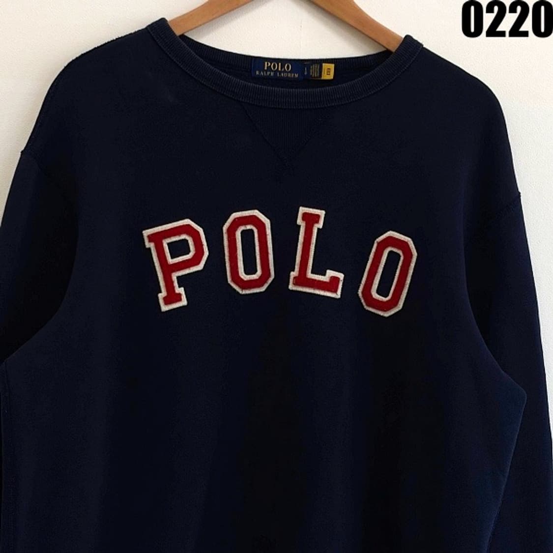 폴로 랄프로렌 스펠아웃 맨투맨 스웨트셔츠 L 신형큐알코드0220 상품이미지2