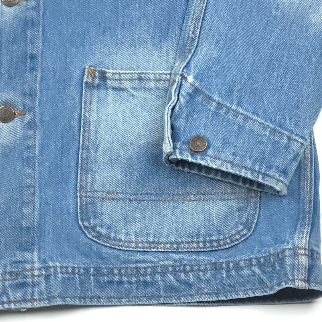 [M] 80's-90's 폴로 랄프로렌 컨트리 폴로컨트리 데님 초어자켓 상품이미지4