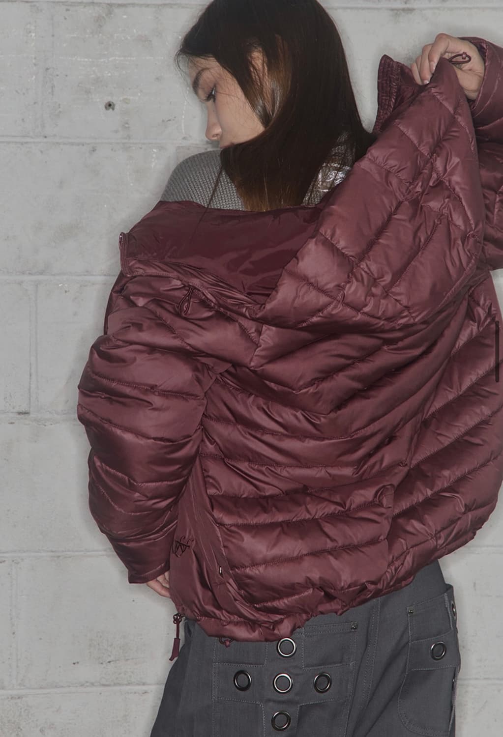 FANCYCLUB LIGHTWEIGHT SWING PUFFER 상품이미지2