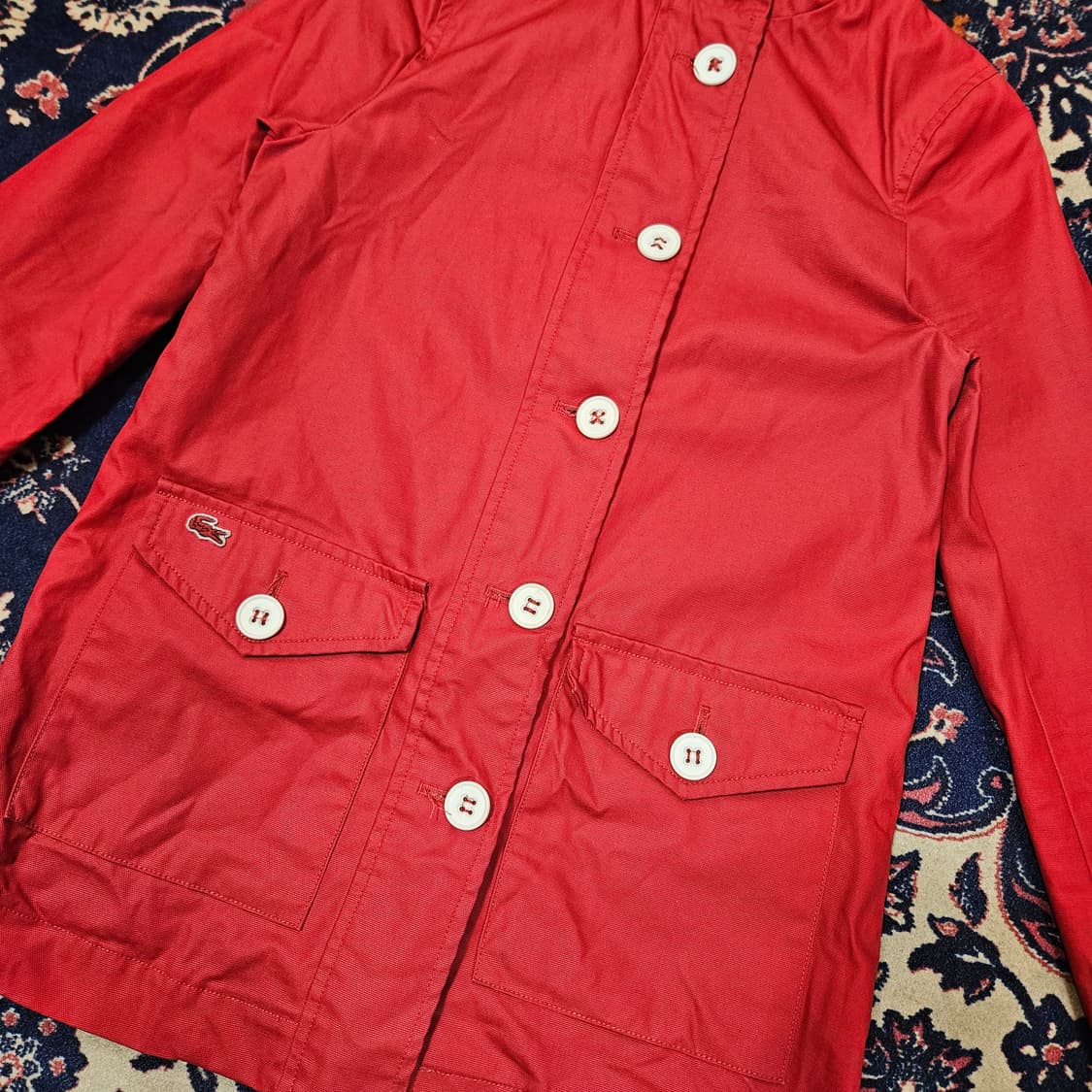 라코스테(Lacoste) 후드 레인 자켓 XS size 상품이미지3