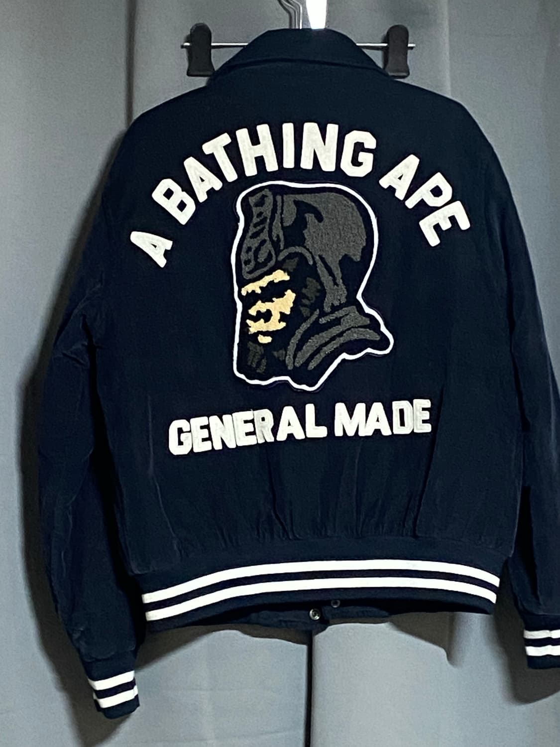 빈티지 베이프 제너럴메이드 코듀로이 바시티 상품이미지1