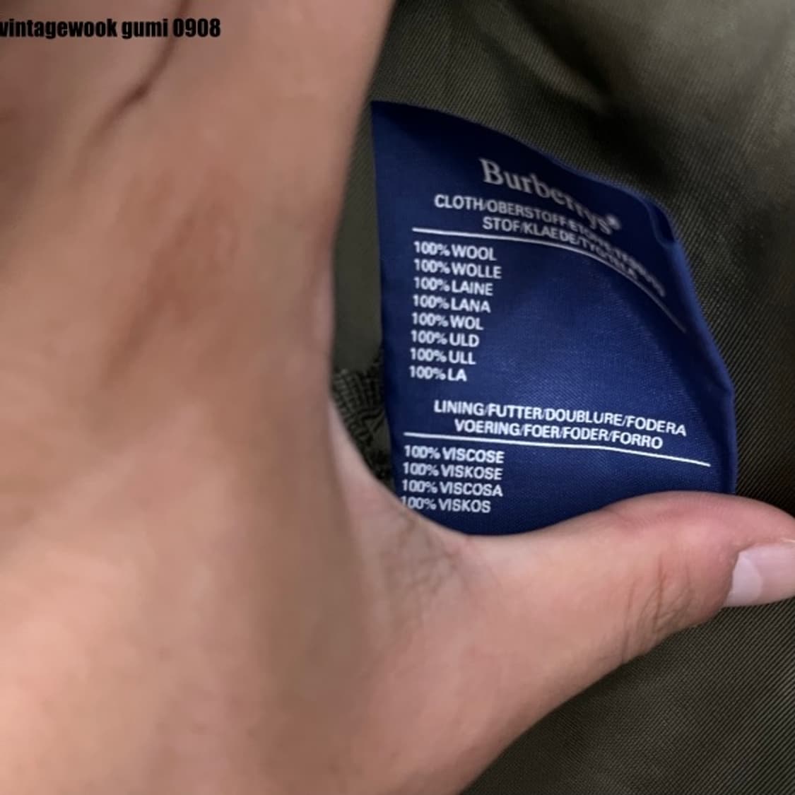 버버리 코트 L 상품이미지6