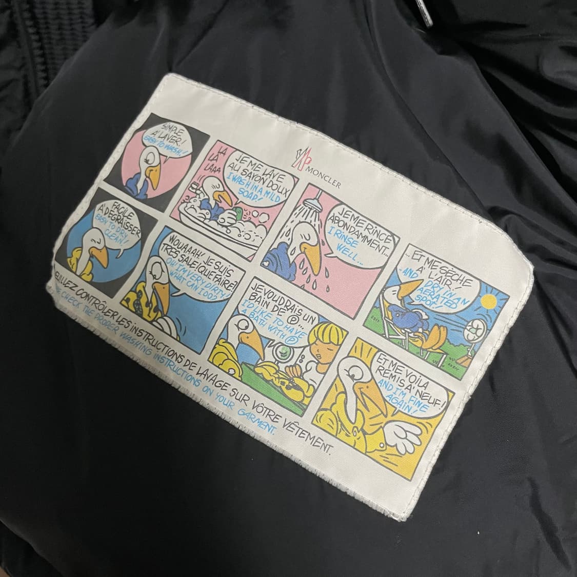 [새상품급] 몽클레어 후드 블랙 패딩 4 (105) 상품이미지5