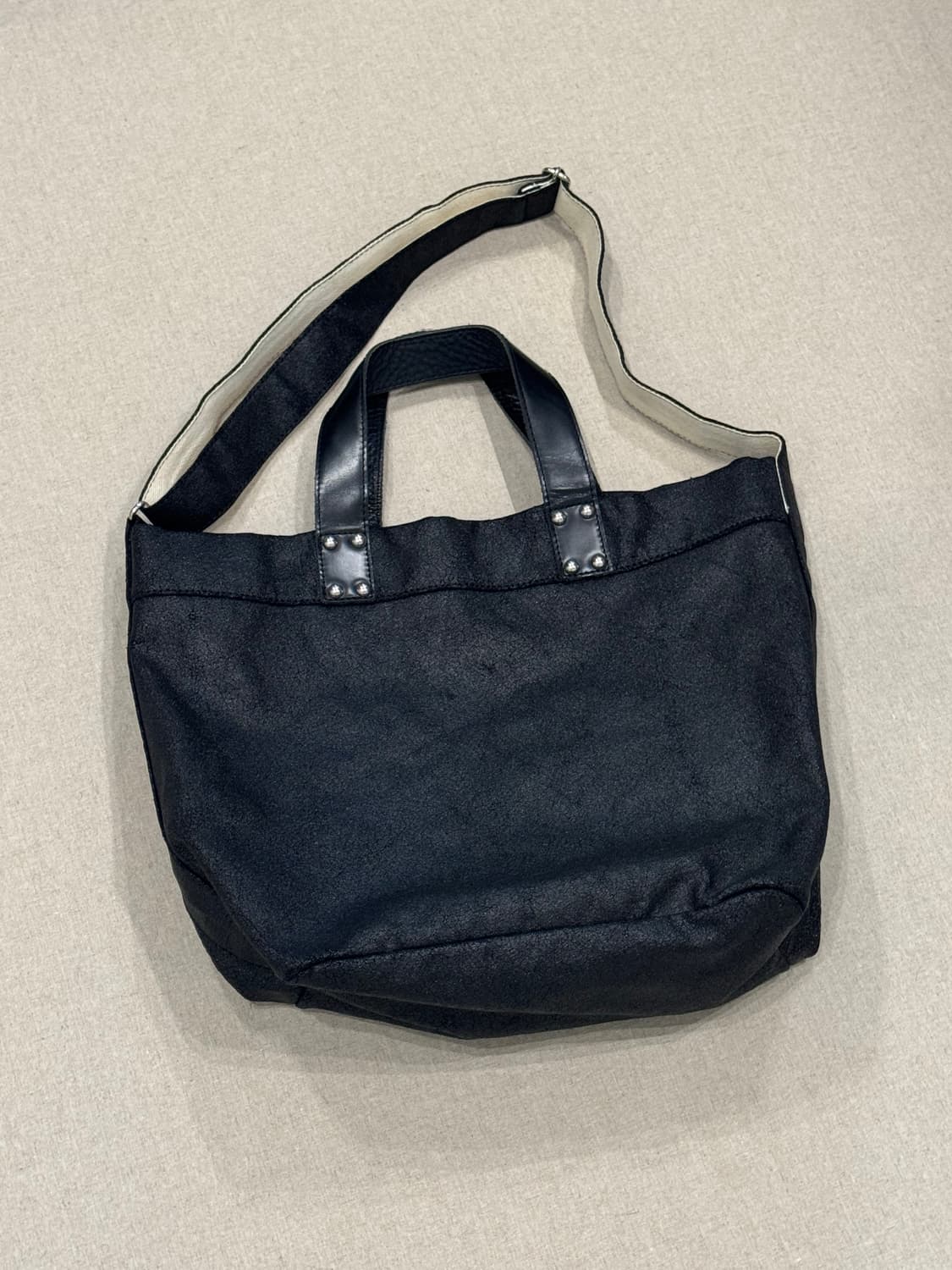 꼼데가르송 크랙 코티드 토트백 상품이미지5