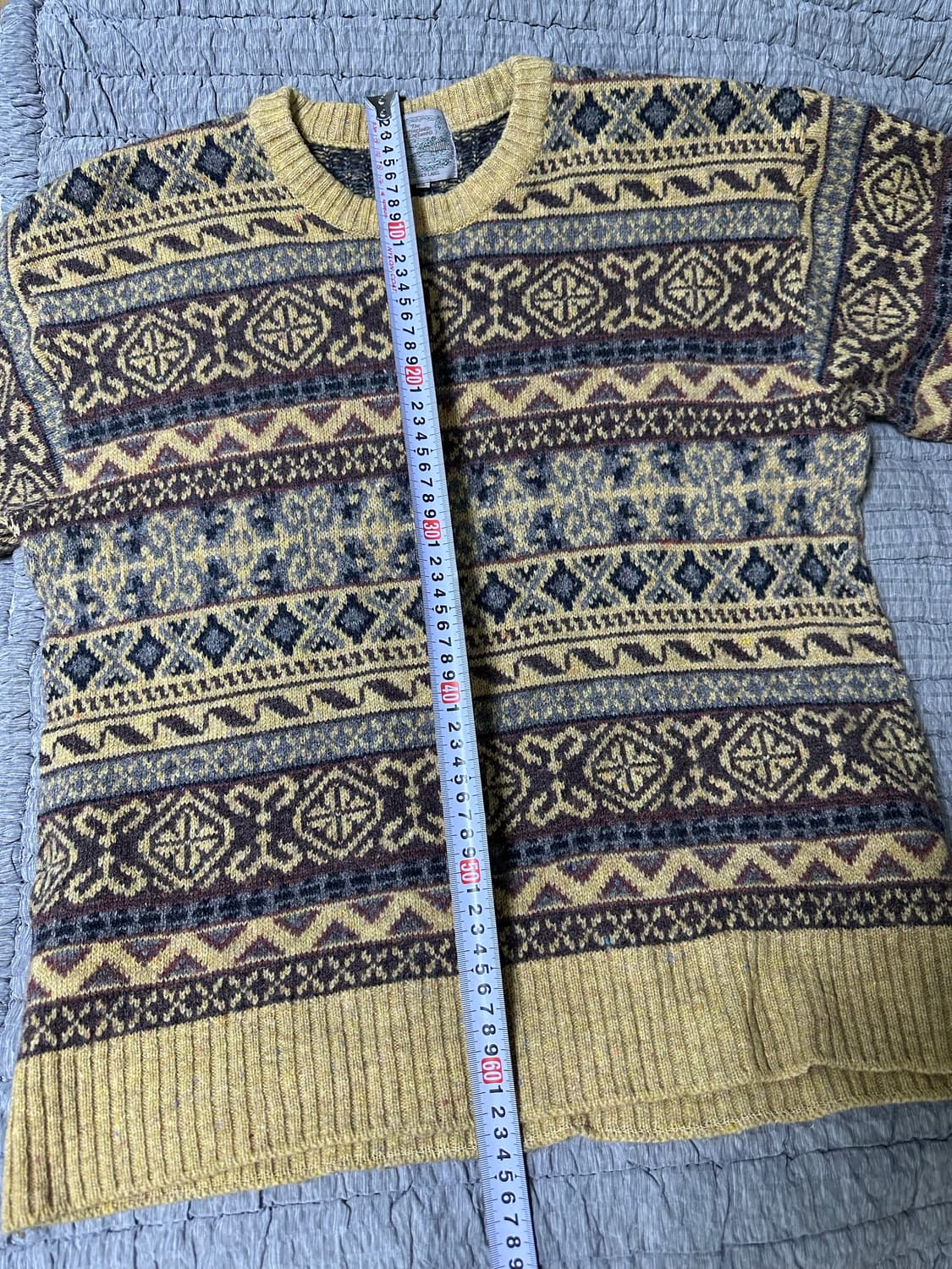 일본 빈티지 패턴 니트 스웨터 상품이미지6
