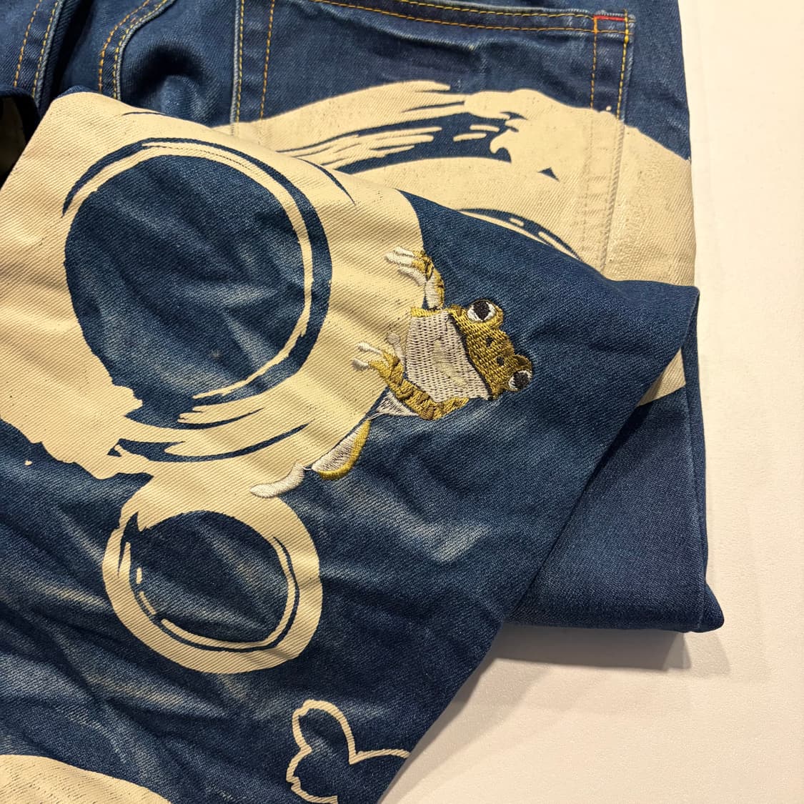 [30] SANMARUHICHI 산마루이치 데님 청바지 프린팅 C559 상품이미지9