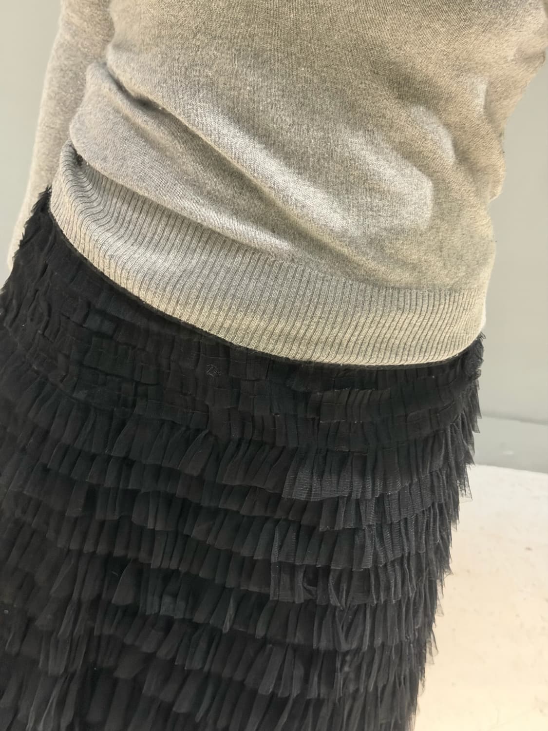 button-up point knit sleeve 상품이미지4