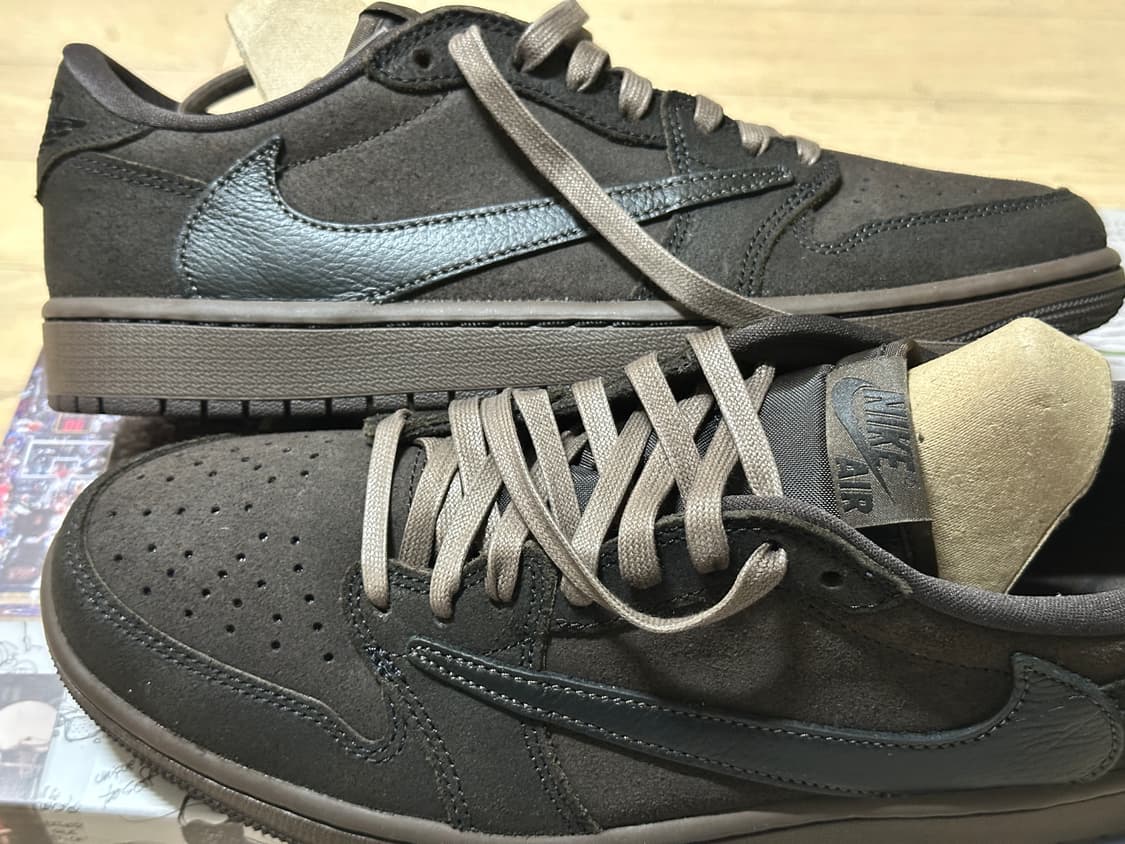 조던 스캇 1 로우 다크 모카 (새상품) 상품이미지1