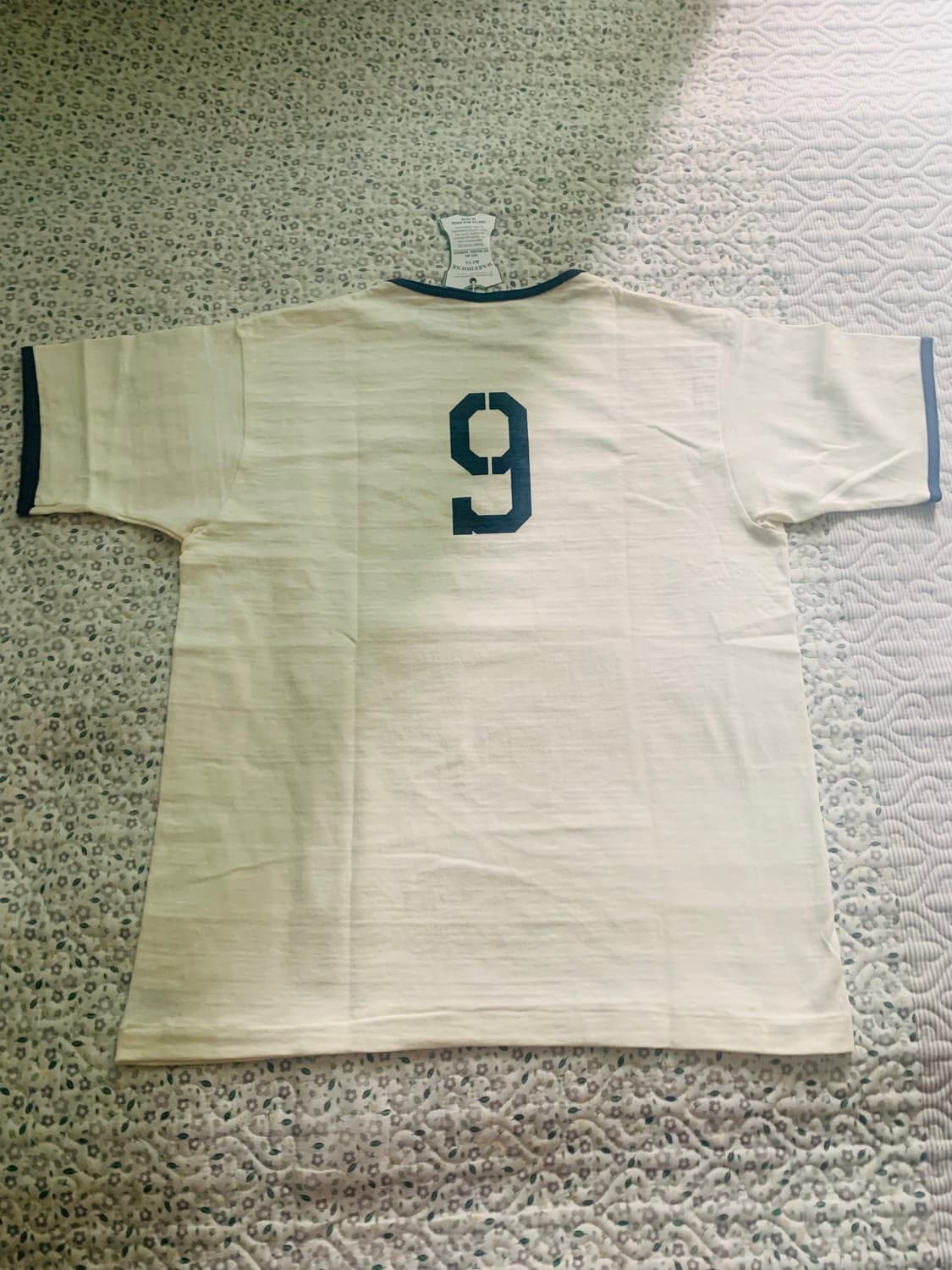 [XL] 웨어하우스 LOT 4059 SKYLARKS 9 링거티셔츠 크림 상품이미지8