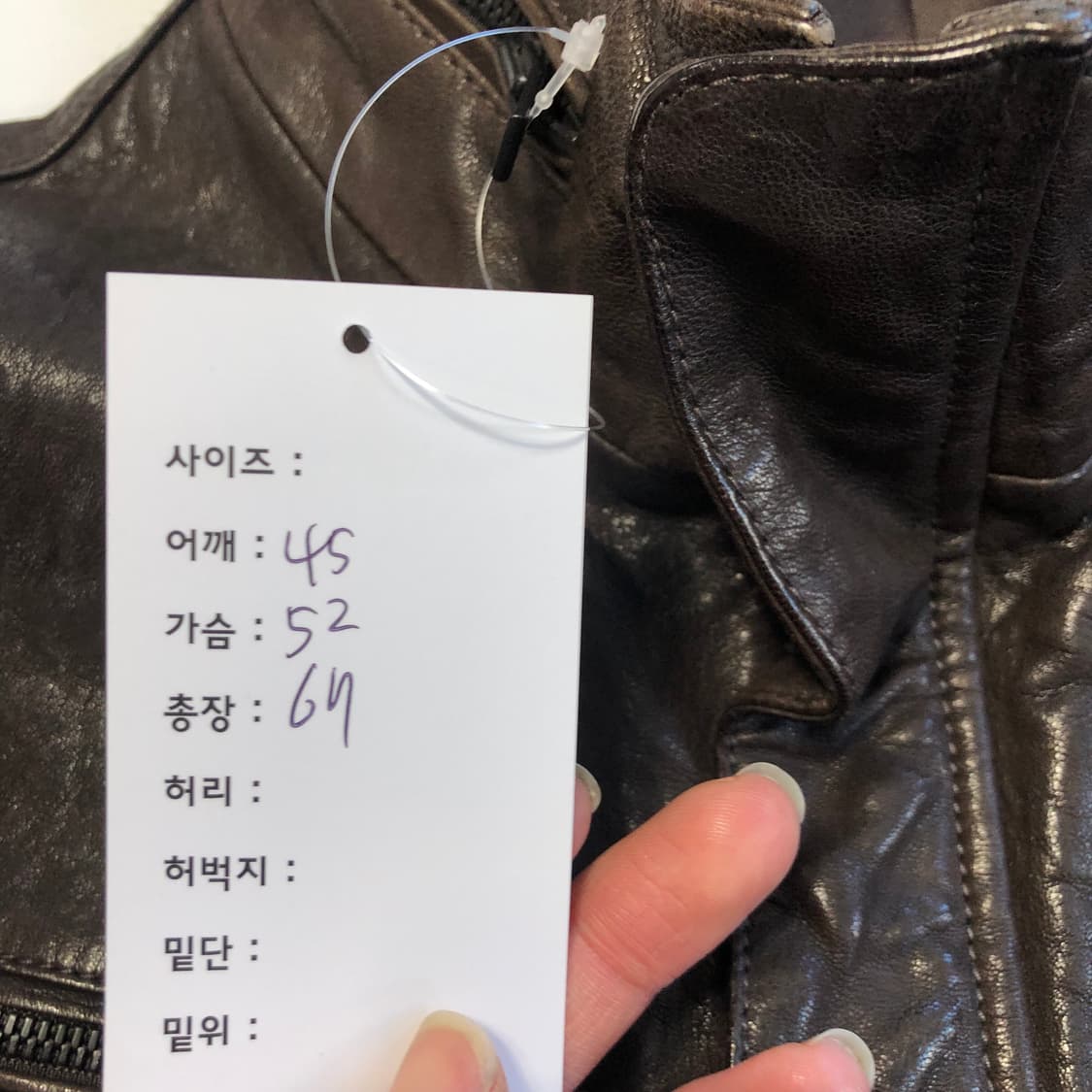 SIEG 에디보이즈 록시크 램스킨 레더자켓  상품이미지7