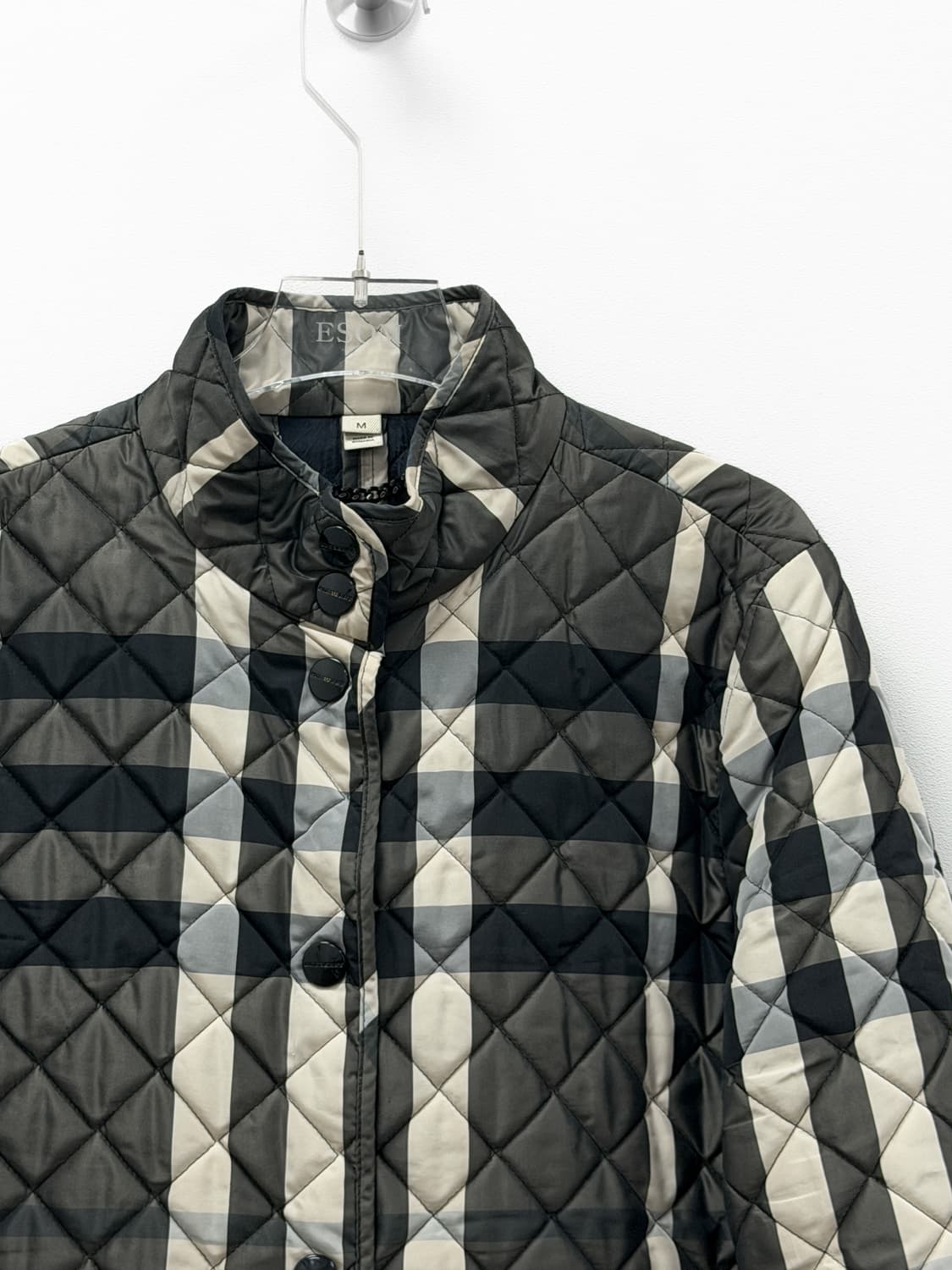 버버리 런던 체크 퀼팅 자켓 상품이미지3