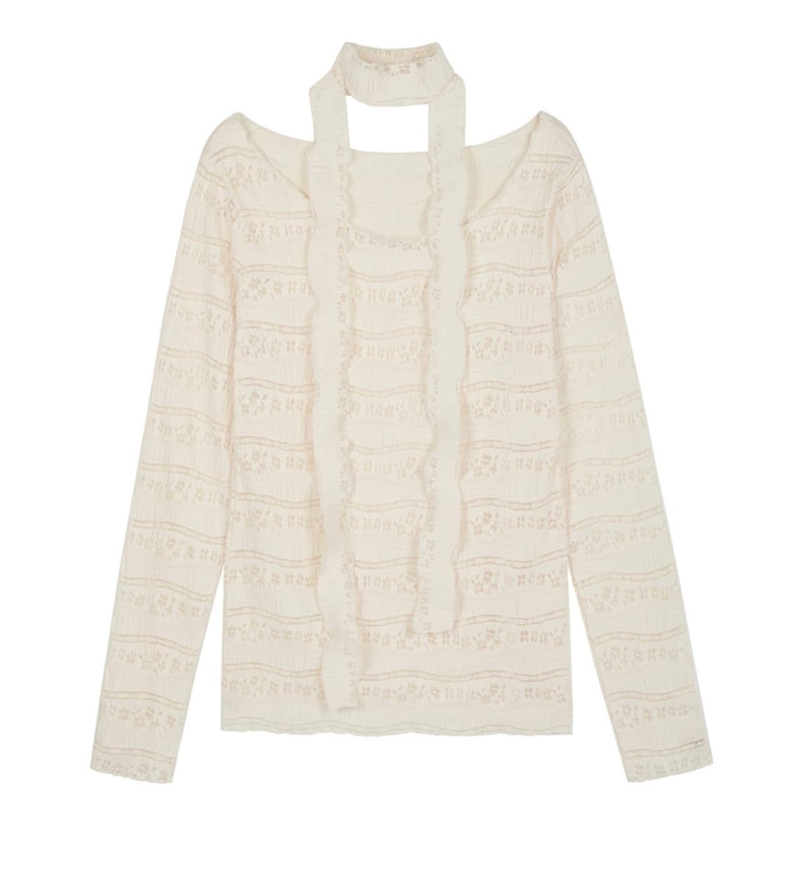 락케이크 펀칭 롱 슬리브 세트 상품이미지2