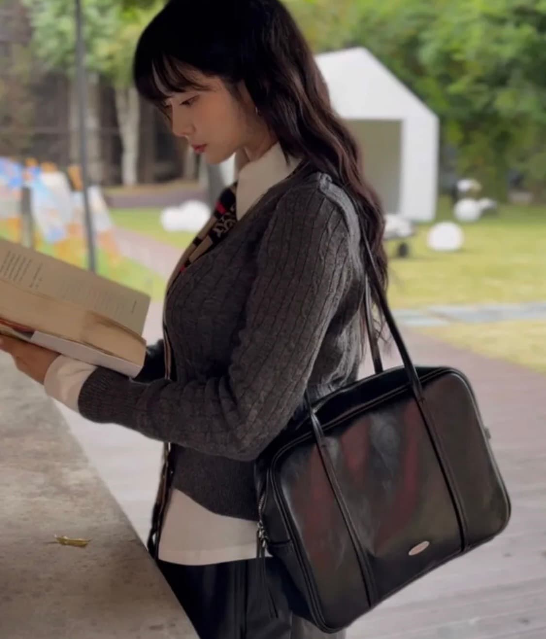 마틴콕스 심플 그레이스 숄더백 블랙 상품이미지7