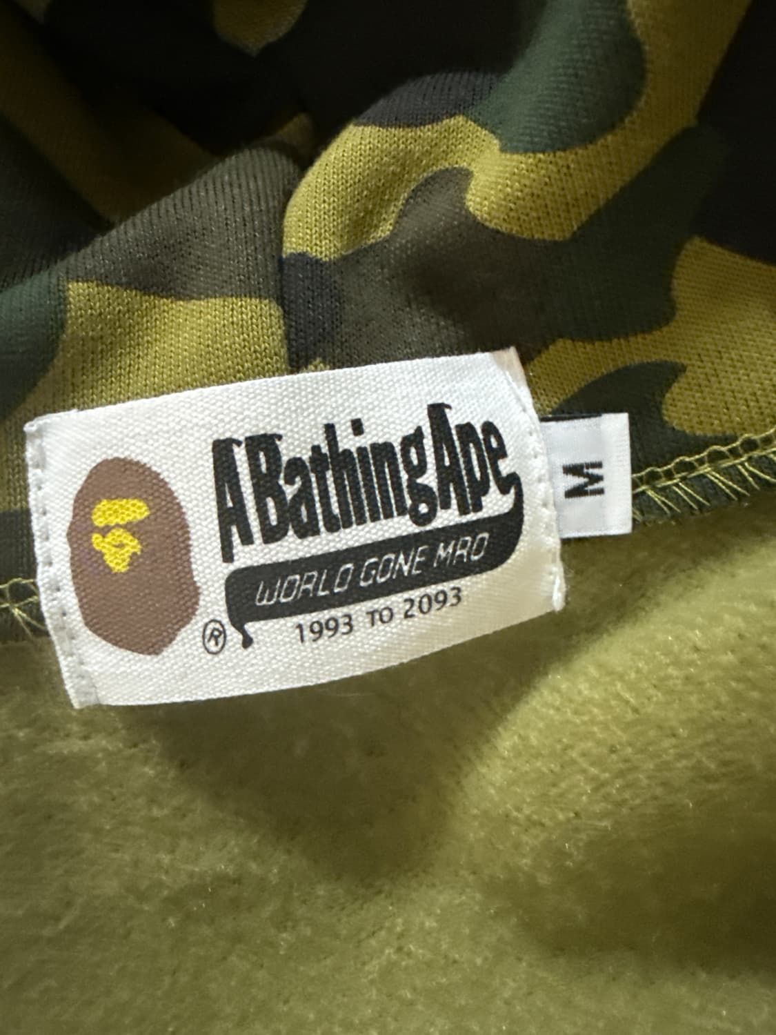 bape 샤크 후드 카모 녹계 상품이미지5