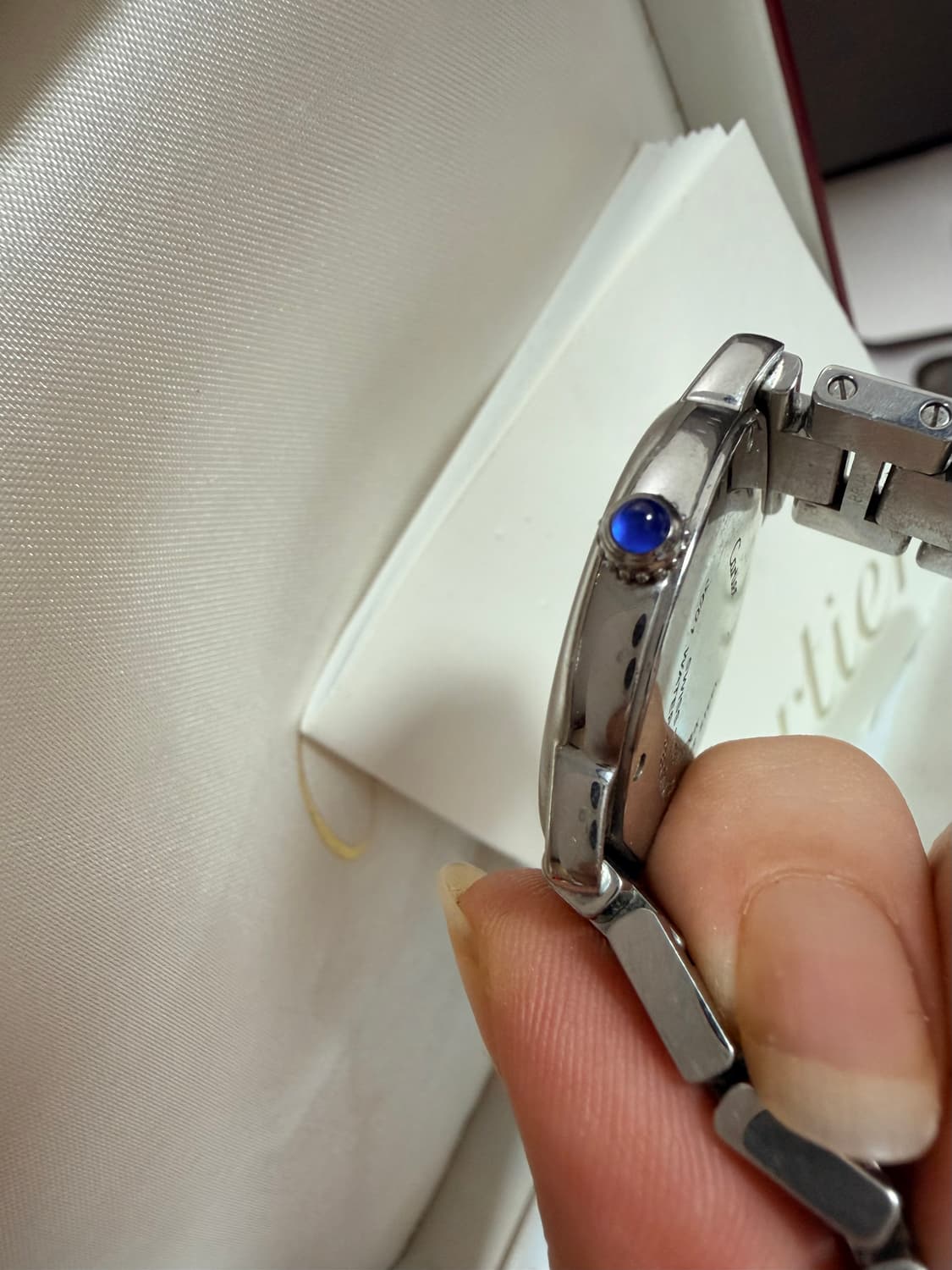 까르띠에 롱드 솔로 스틸 여성 시계  상품이미지5