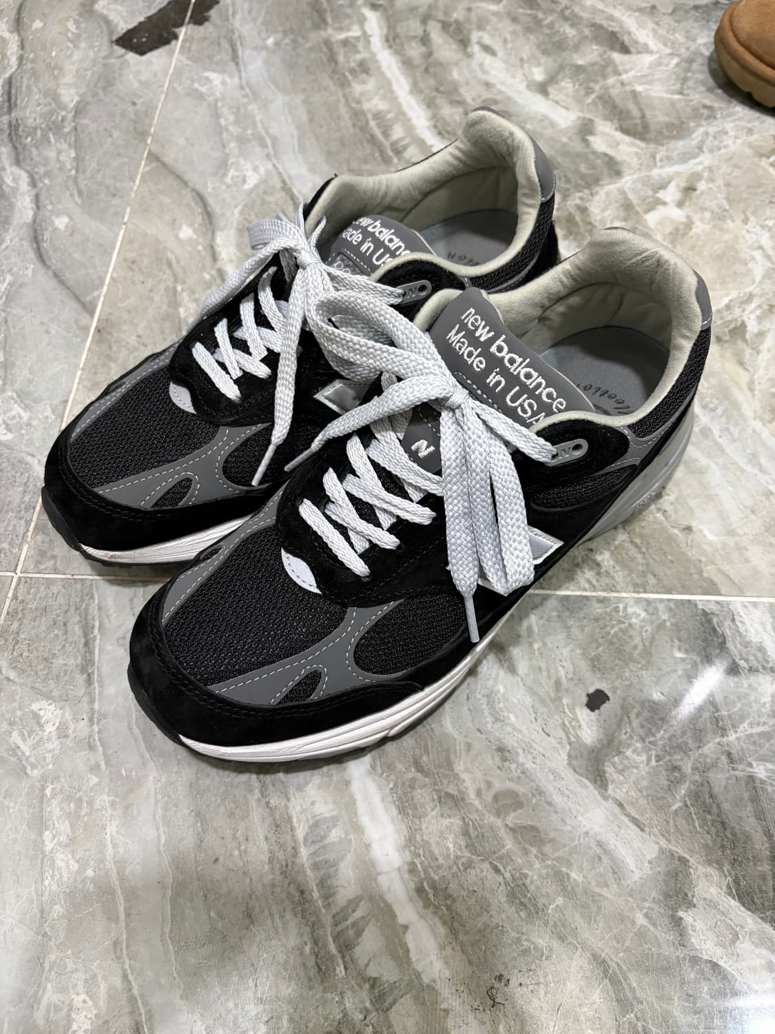 뉴발란스 993 블랙 265 발볼 D 판매합니다 상품이미지1