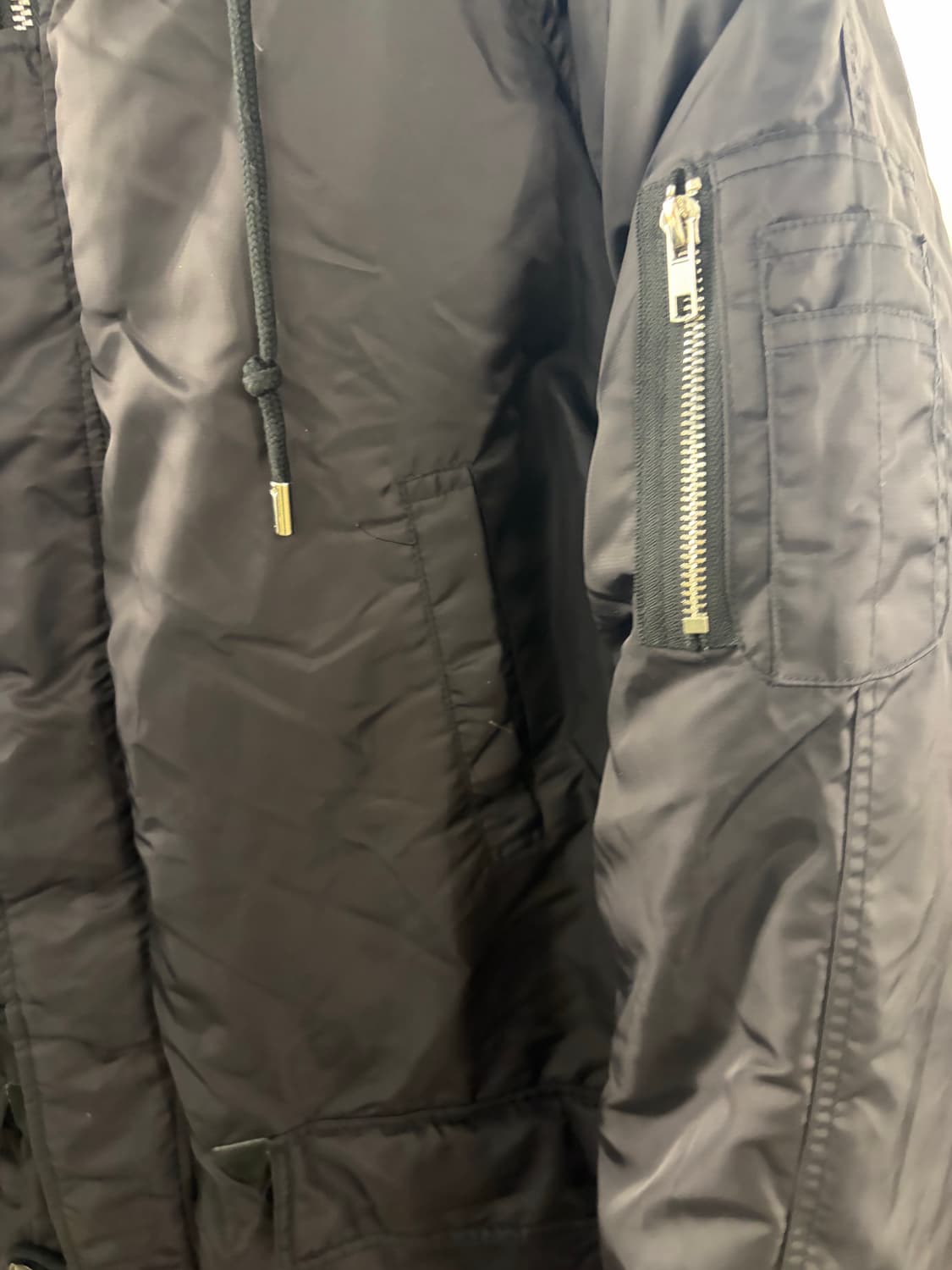 Oversized ma-1 goose down parka 105 상품이미지4