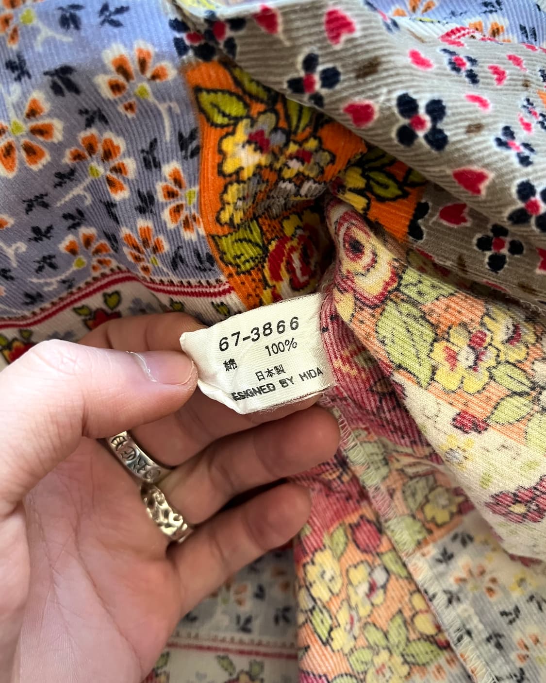 1990s JEAN-COX Japan Floral Mixed Shirt 상품이미지8