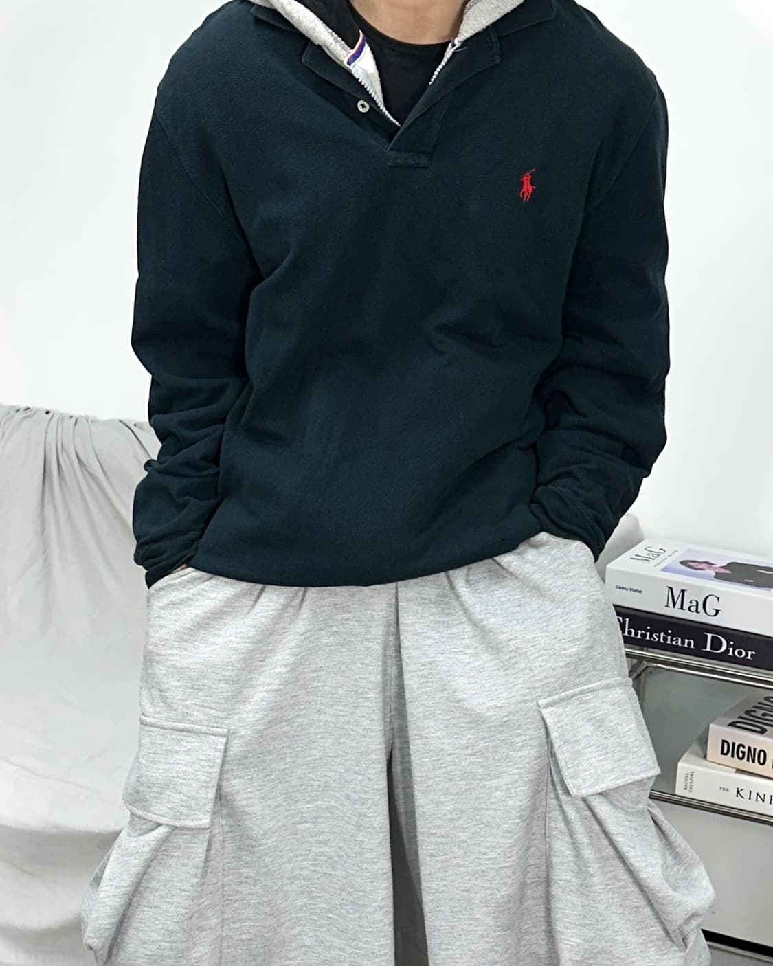 폴로 랄프로렌 레드포니 블랙 pk S 상품이미지1