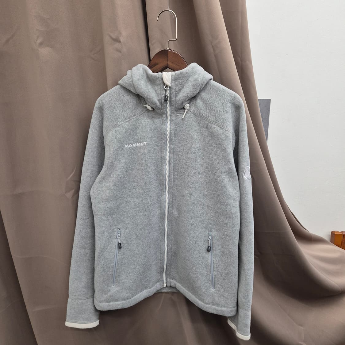 마무트 여성 기모 후드 집업 S 상품이미지1