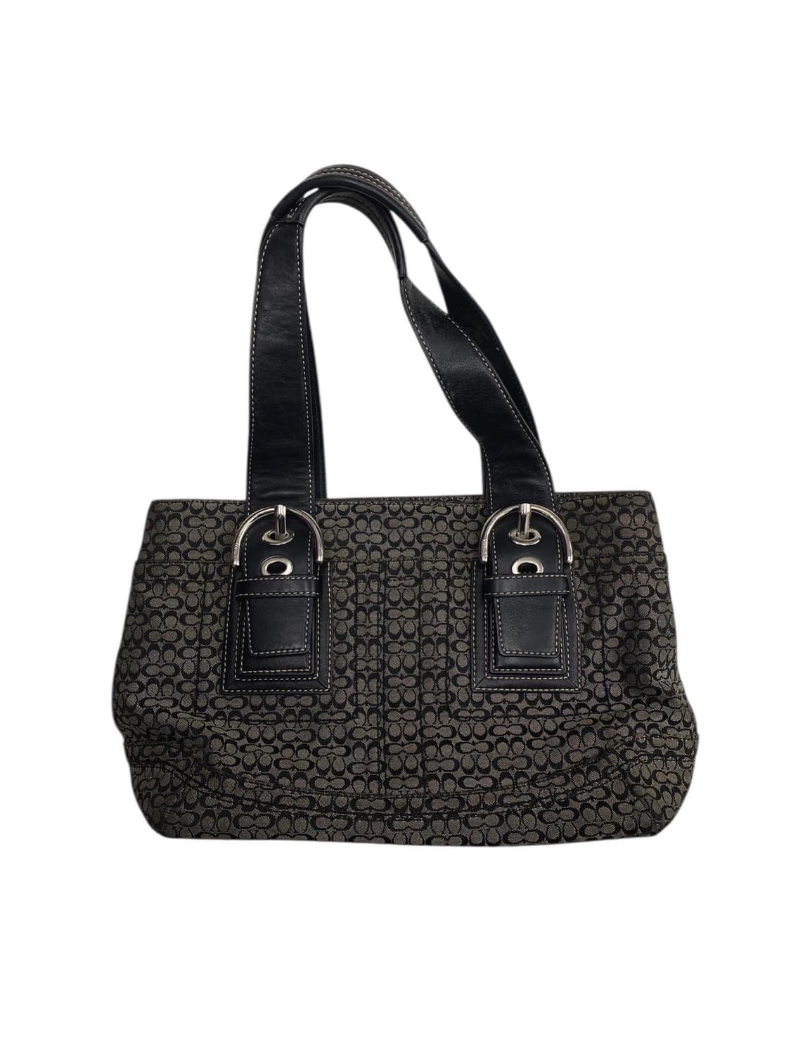 코치 y2k 시그니처 블랙숄더 상품이미지2