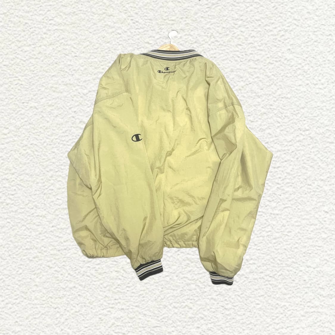 빈티지 Champion 챔피언 V넥 바람막이 웜업 2xl xxl 상품이미지2